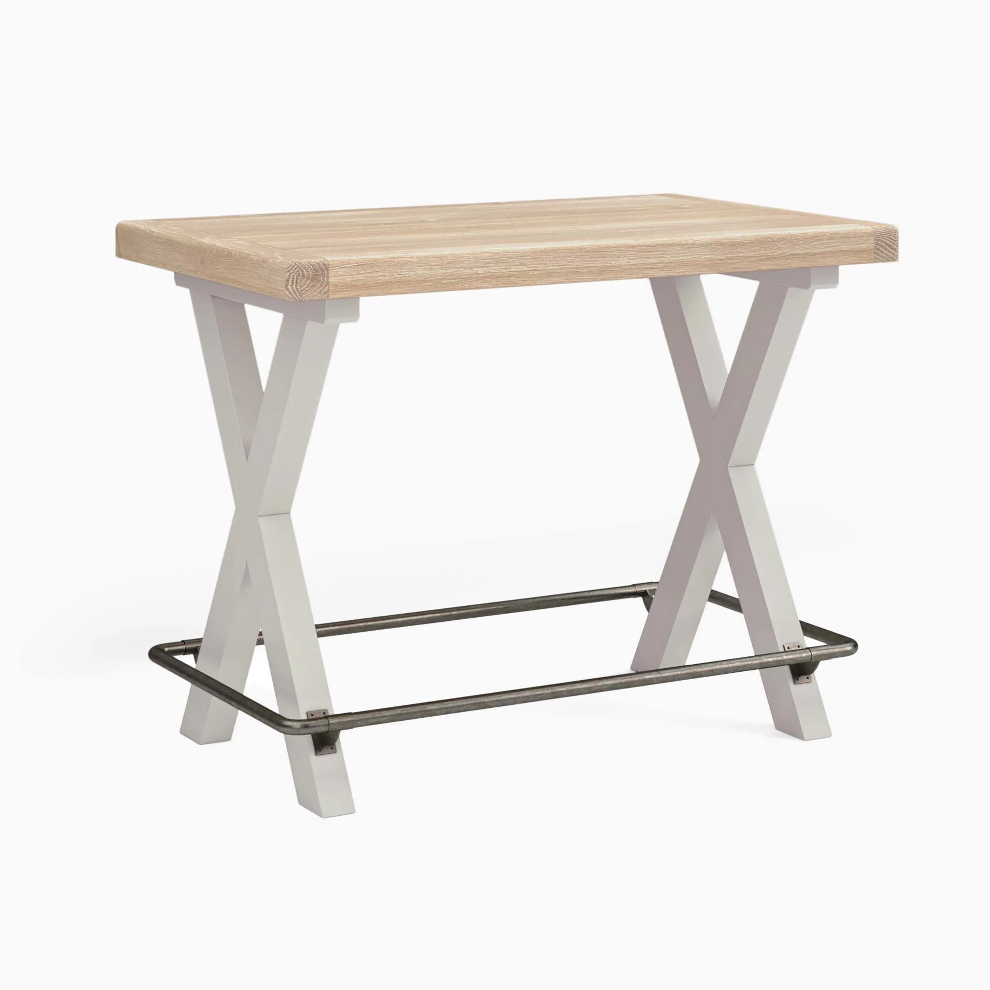 Salford Bar Table - Bar Table Stone Grey