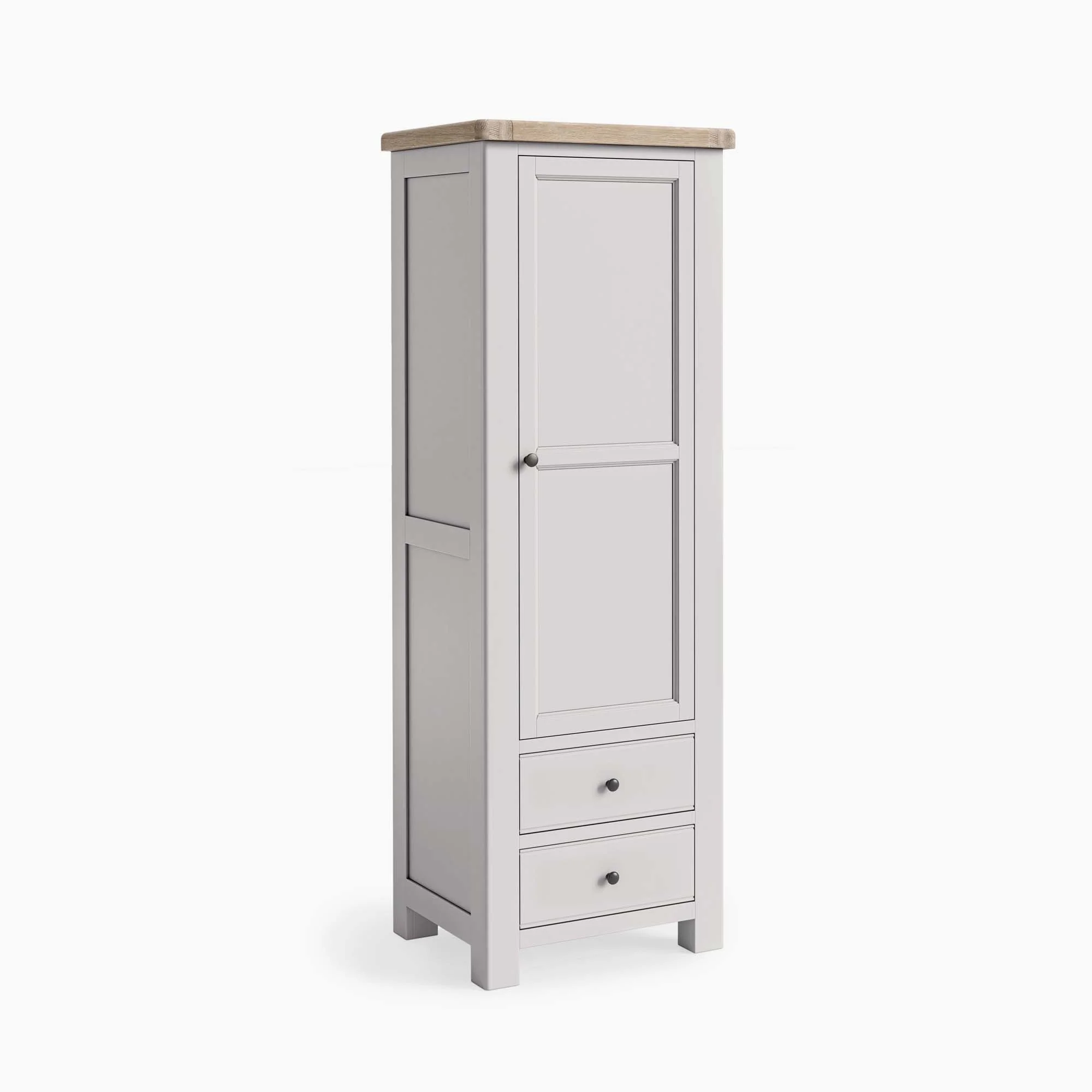 Salford Larder Unit - Single Larder Unit Stone Grey
