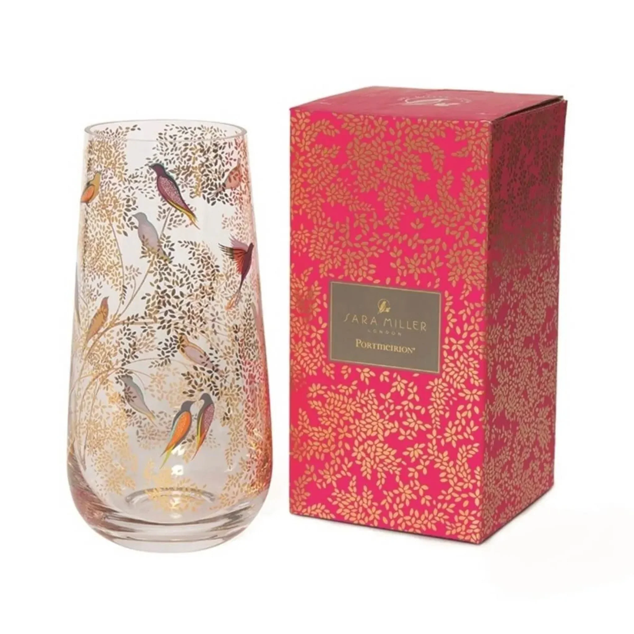 Sara Miller Chelsea Glass Vase - SM Chelsea Glass Vase 21.5CM - Image 2