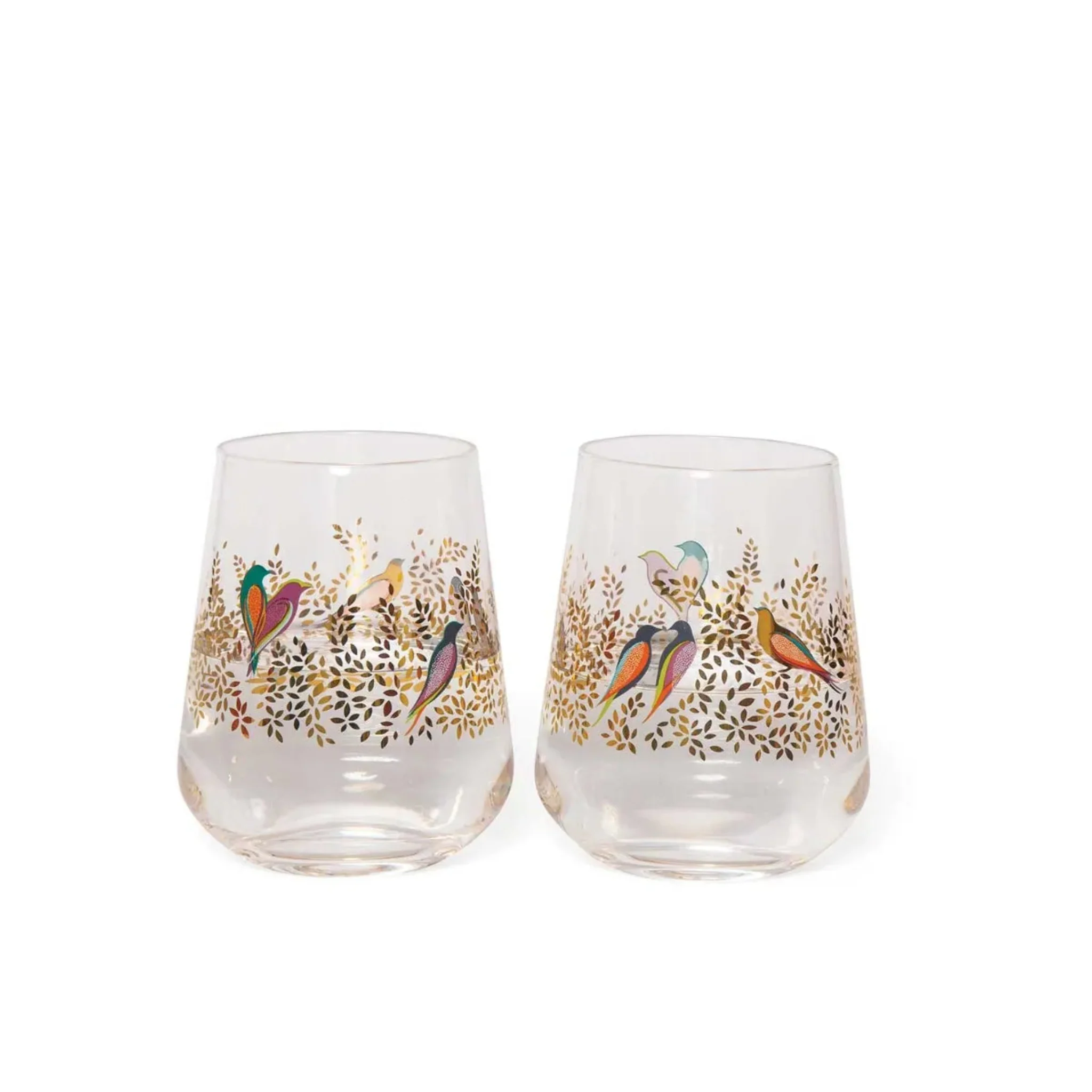 Sara Miller Chelsea Set Of 2 Tumblers - SM Chelsea Tumblers Set of 2