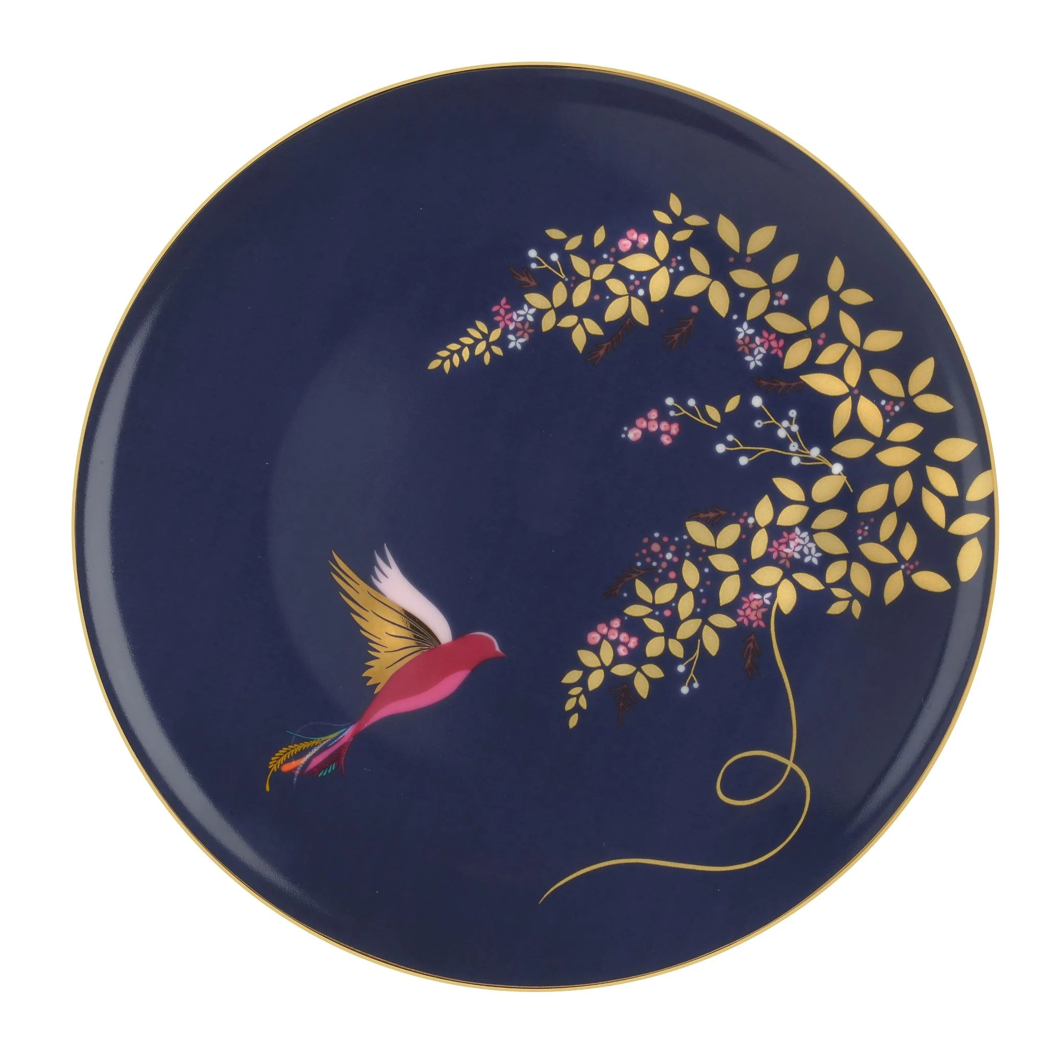 Sara Miller Chelsea Set Of 4 Cake Plates - SM Chelsea Cake Plates Set of 4 - Image 3