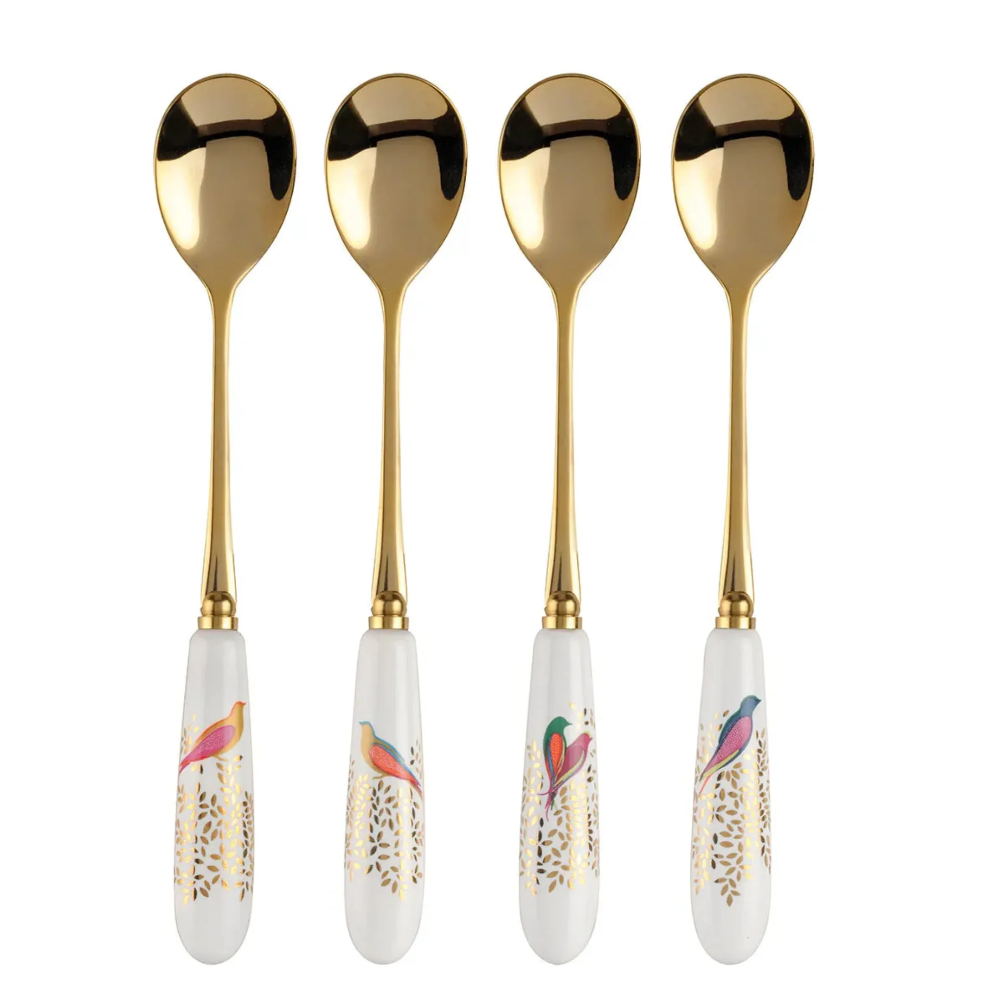 Sara Miller Chelsea Set Of 4 Tea Spoons - SM Chelsea Tea Spoons Set of 4