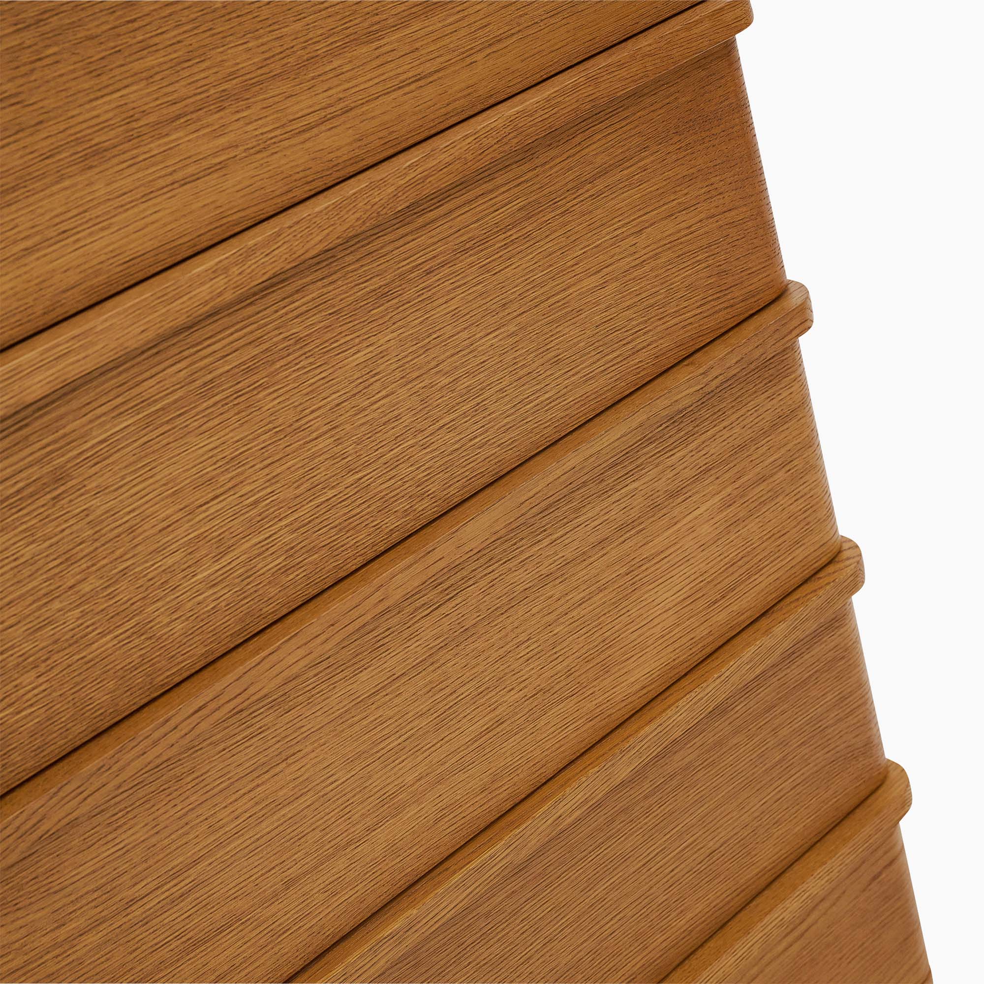 Serene 6 Drawer Wellington Cabinet - 6 Drawer Wellington Chest Oak / Oak Veneer - Image 5