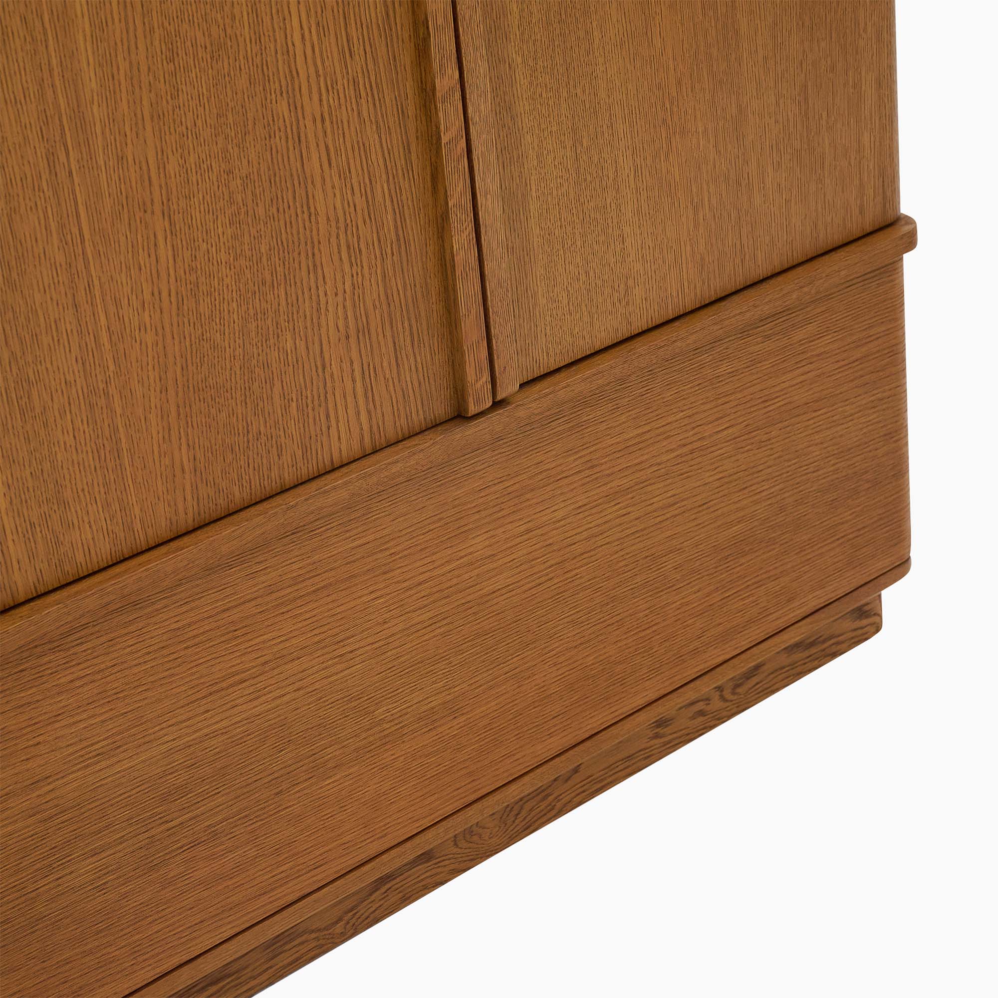 Serene Wardrobe - 1 Drawer Wardrobe Oak / Oak Veneer - Image 5