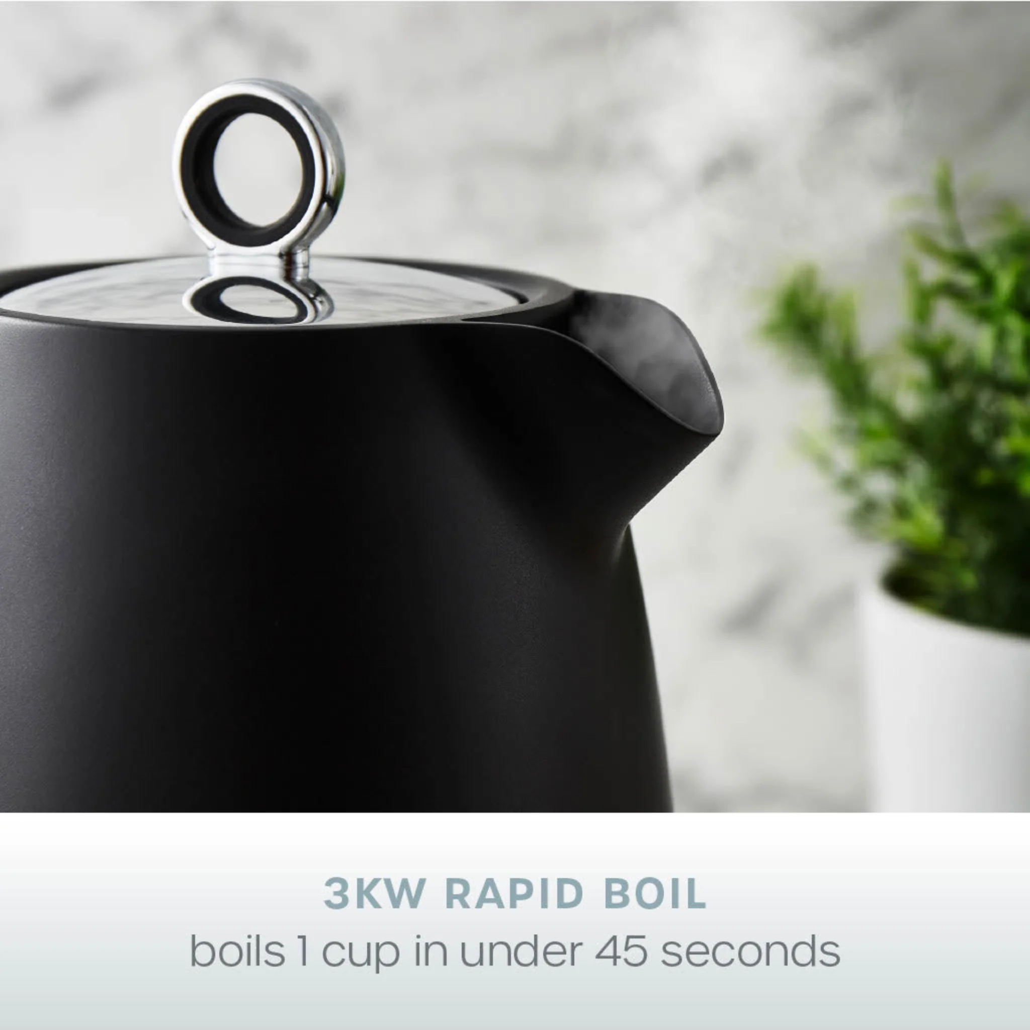 Serenity Kettle 1.7L Matte Black - Serenity Kettle 1.7L Matte Black - Image 4