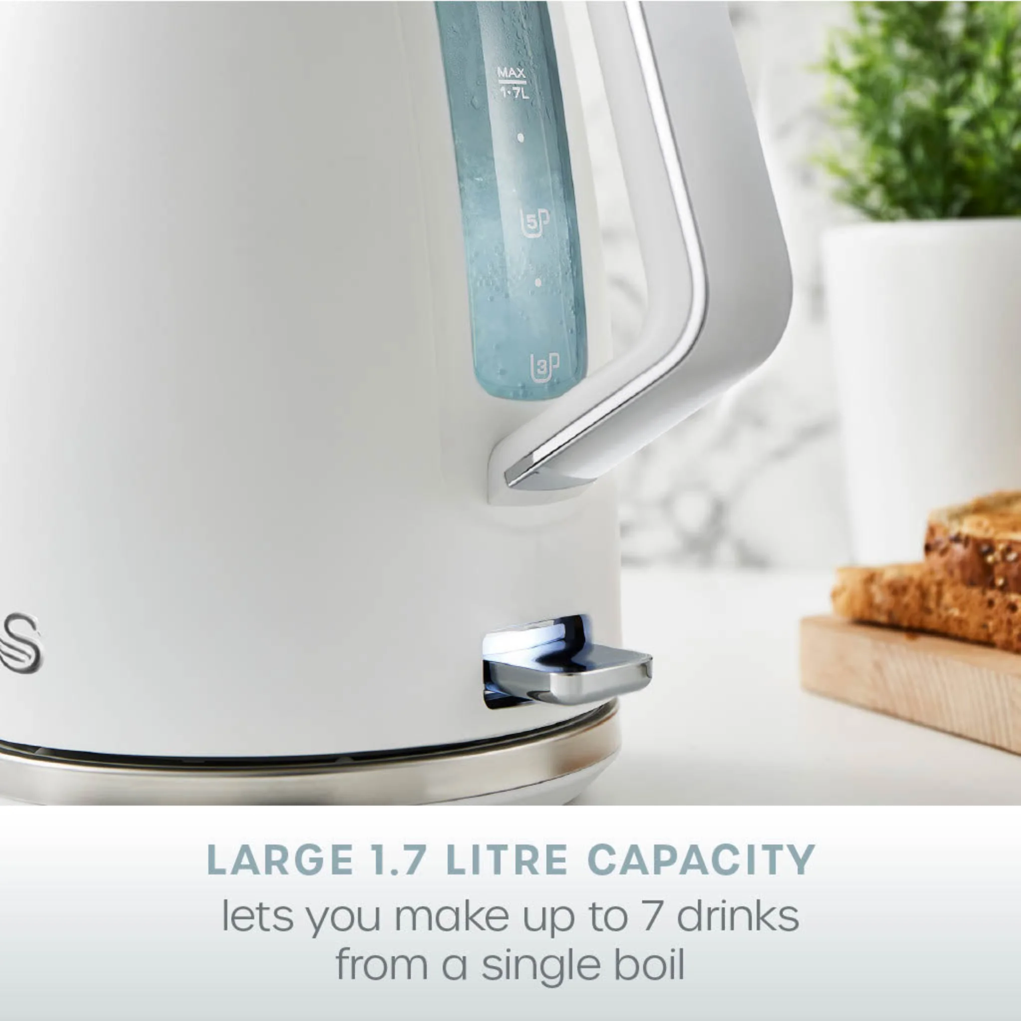 Serenity Kettle 1.7L White - Serenity Kettle 1.7L White - Image 3