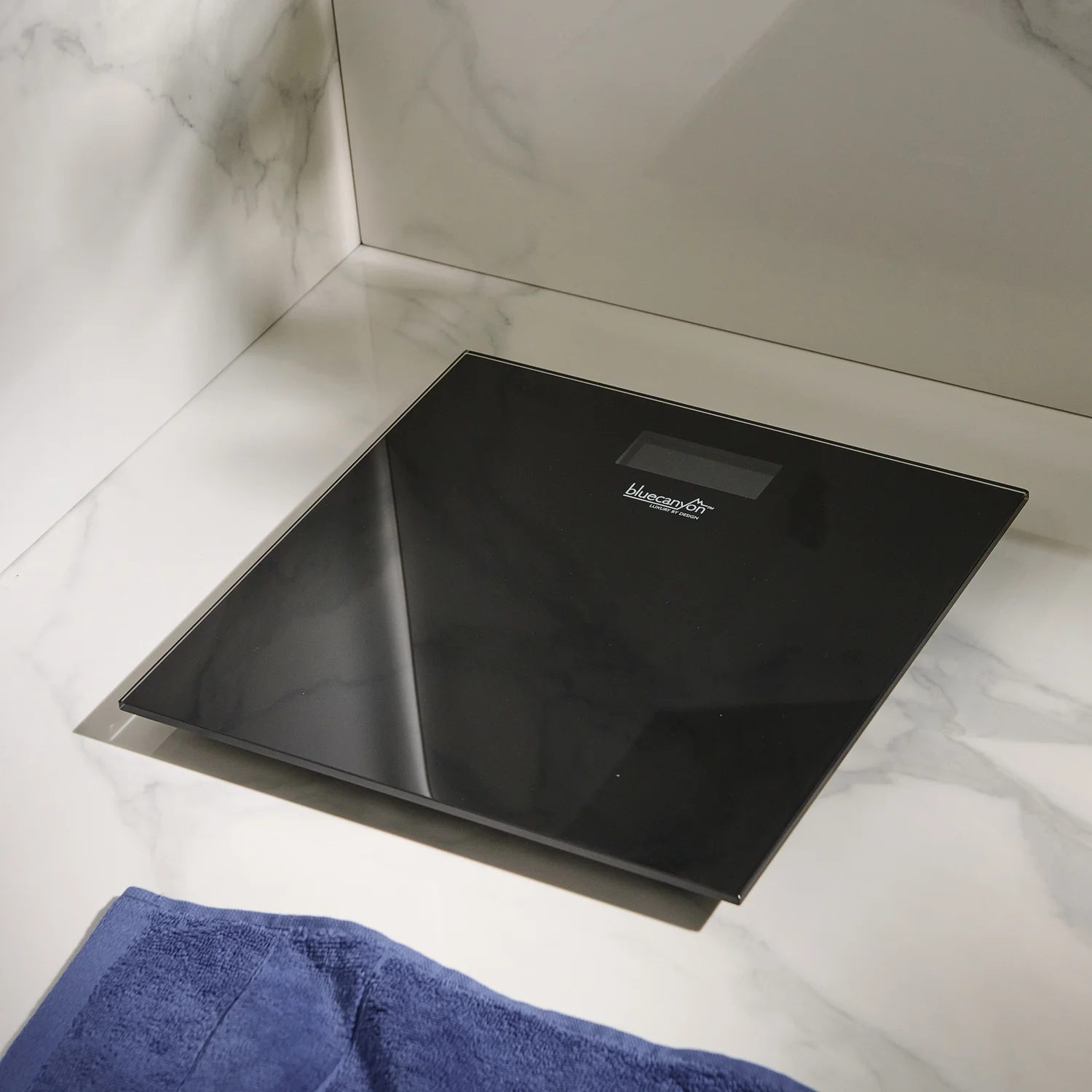 Series Black Digital Bathroom Scales - S Series digital bathroom Scales black