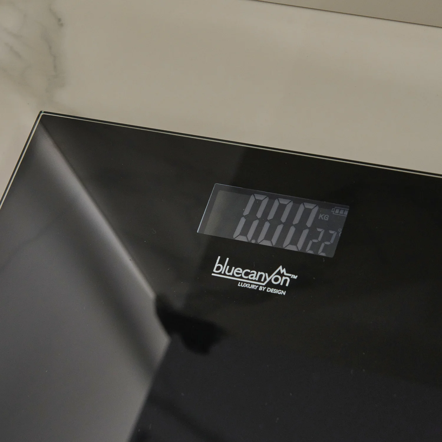 Series Black Digital Bathroom Scales - S Series digital bathroom Scales black - Image 3
