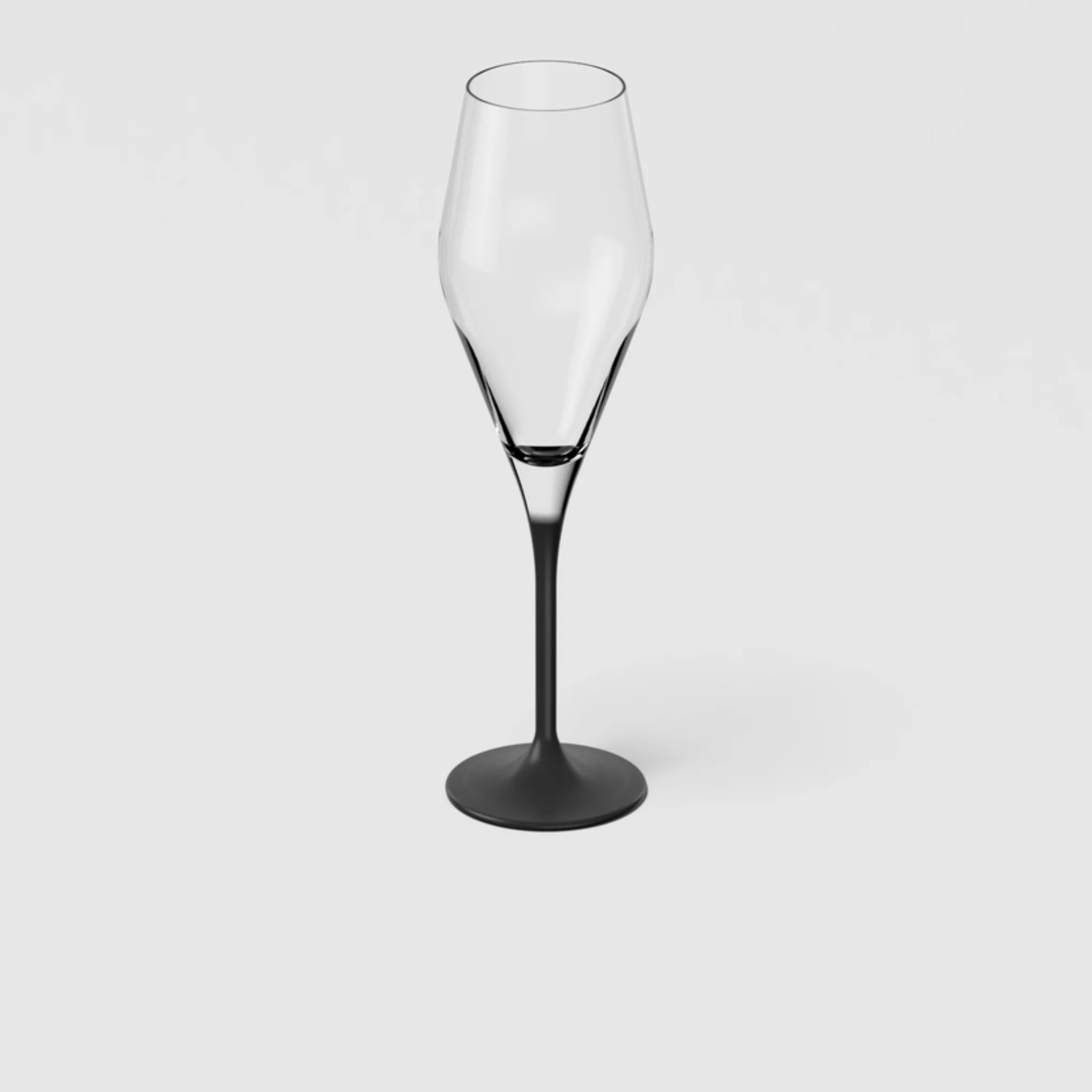 Villeroy & Boch Set Of 4 Black Champagne Flutes - Champagne Flute Black 4 Pack - Image 2