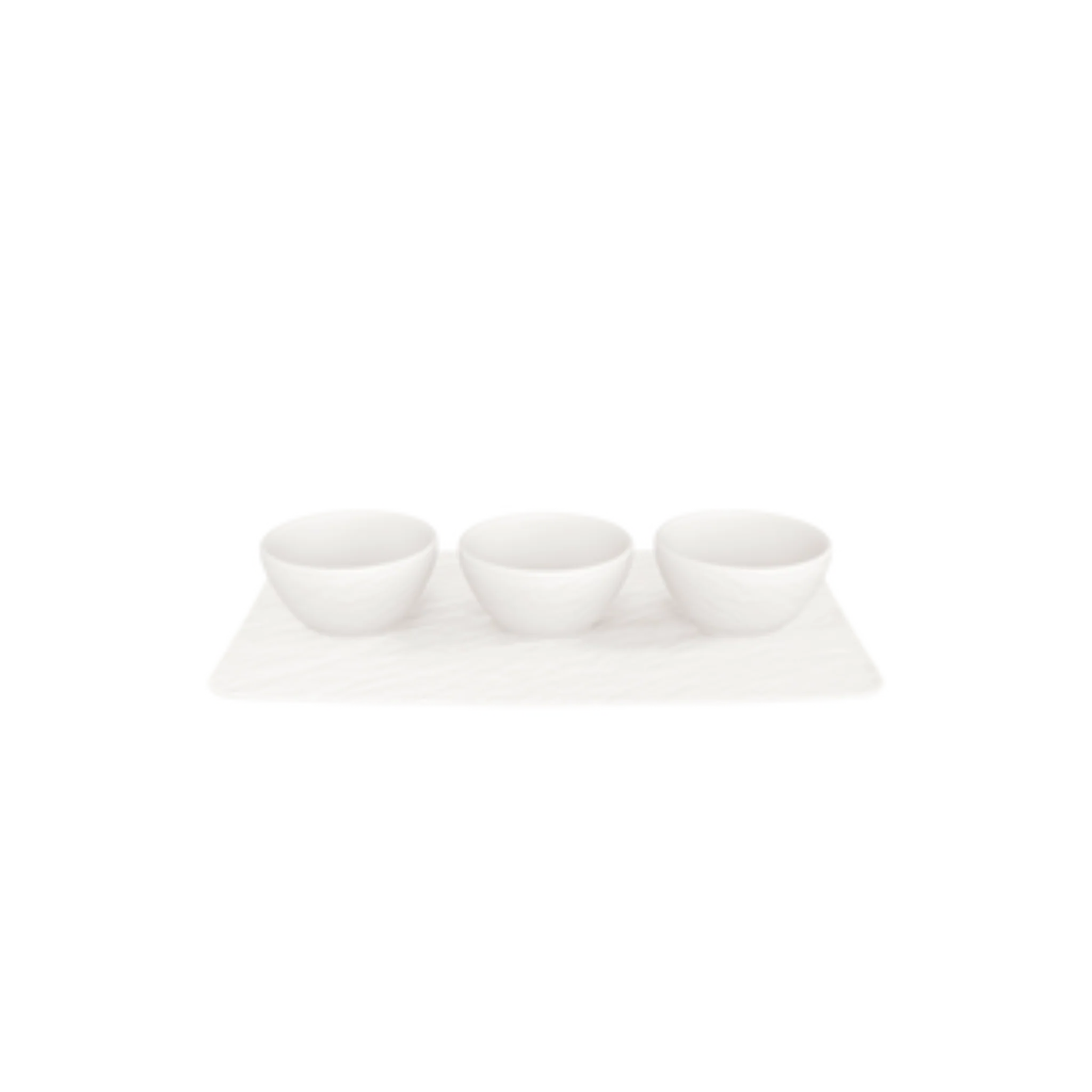Villeroy & Boch Set Of 4 White Dip Bowls - Dip Bowl Set 4Pcs White - Image 2