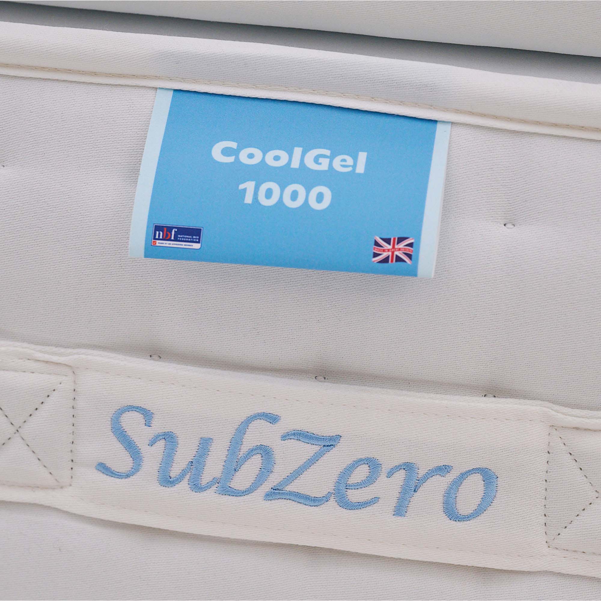 Shire Beds Coolgel 1000 Mattress - Mattress 90 x 190cm - Single - Image 2