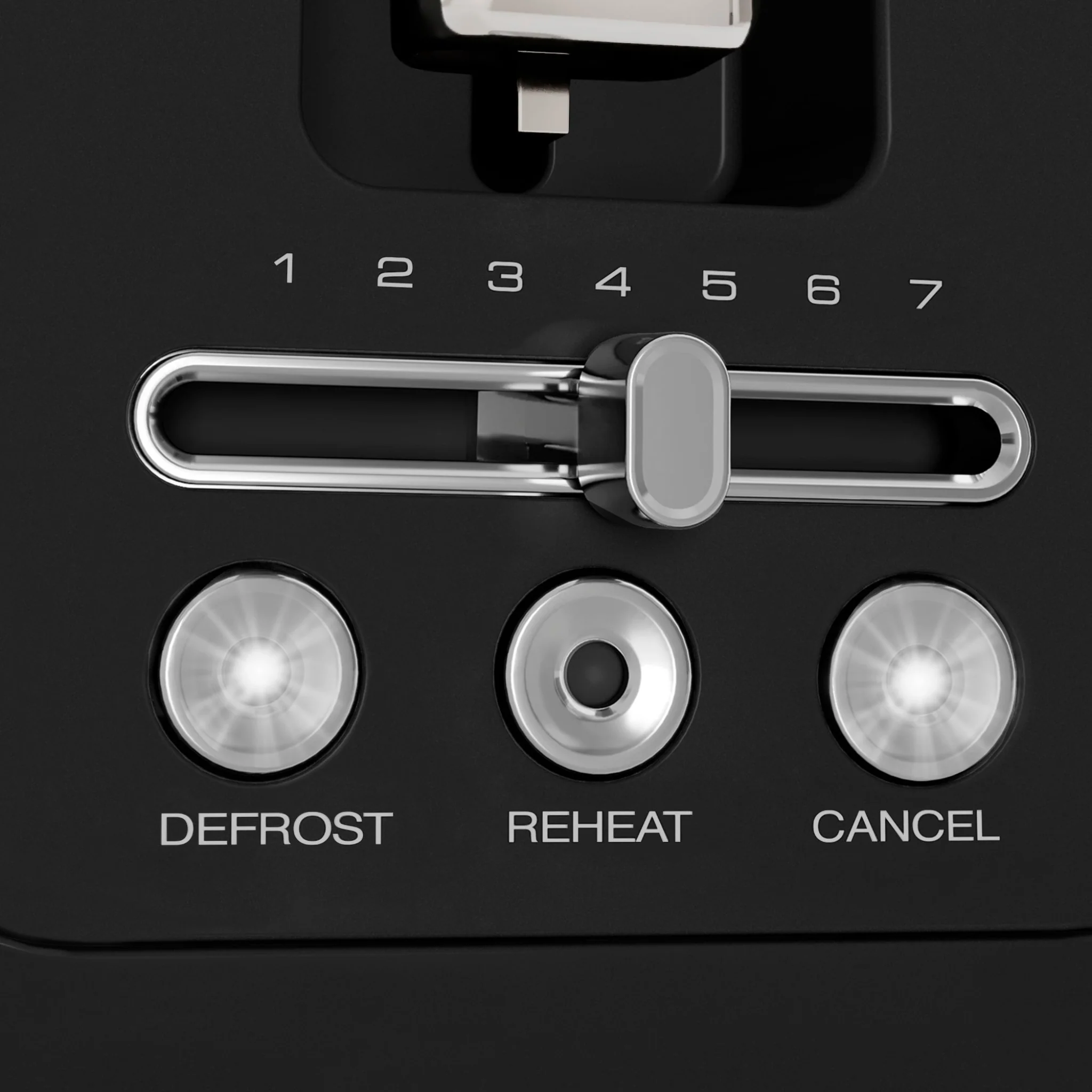 Morphy Richards Signature 4 Slice Toaster Black - Signature 4 Slice Toaster Black - Image 2