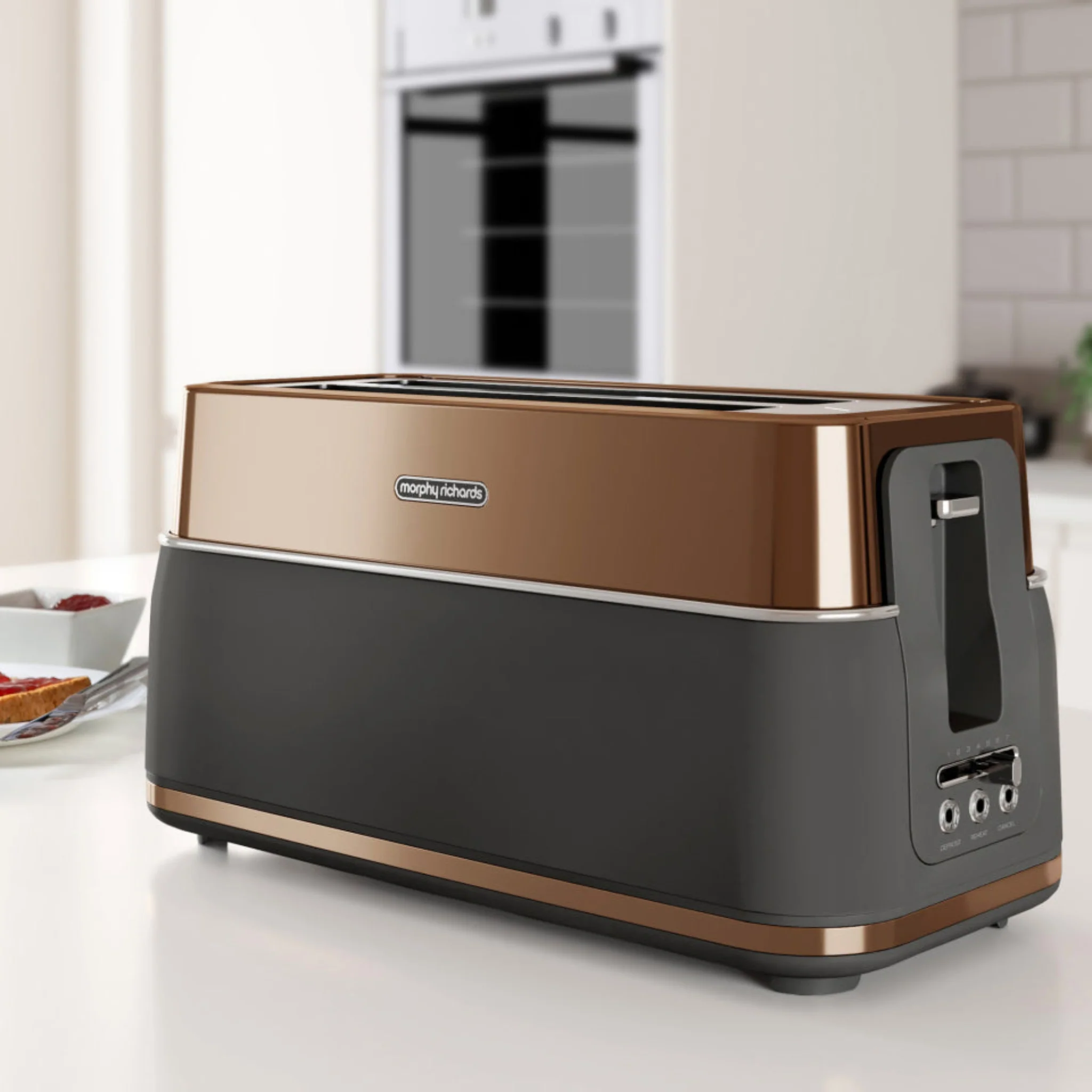 Morphy Richards Signature 4 Slice Toaster Copper - Signature 4 Slice Toaster Copper