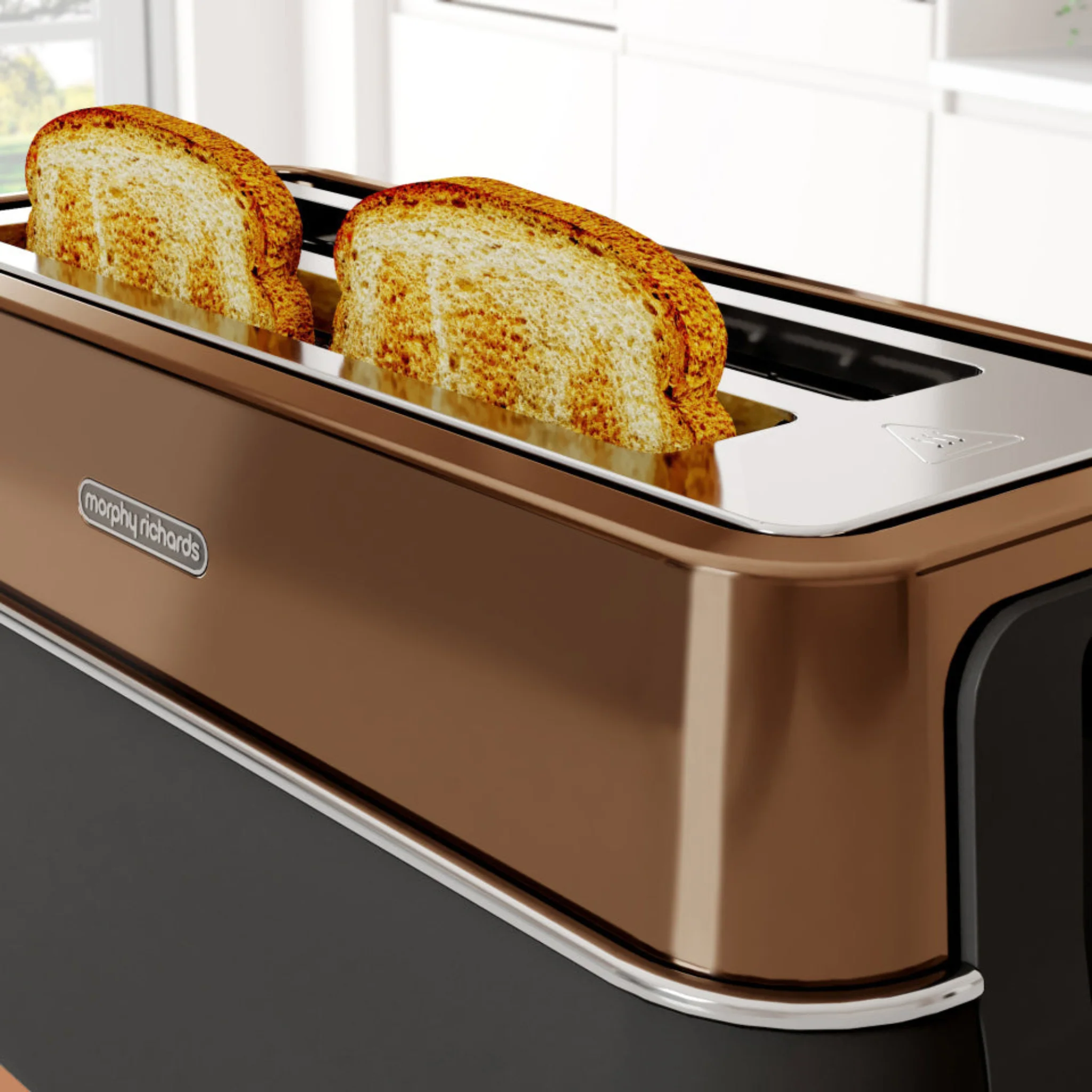 Morphy Richards Signature 4 Slice Toaster Copper - Signature 4 Slice Toaster Copper - Image 2