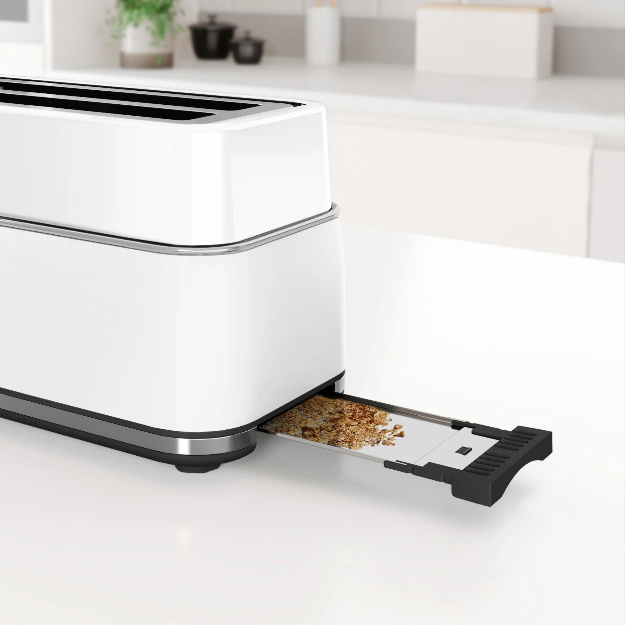 Morphy Richards Signature 4 Slice Toaster White - Signature 4 Slice Toaster White - Image 2
