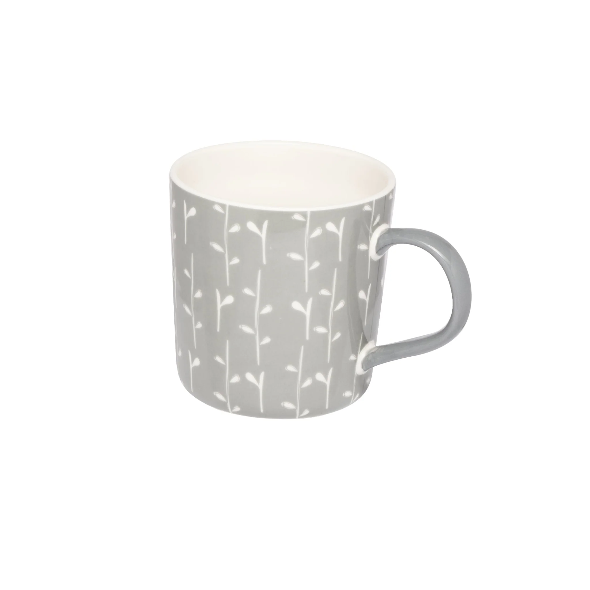 Siip Ekko Floral Stems Mug Grey - Image 2