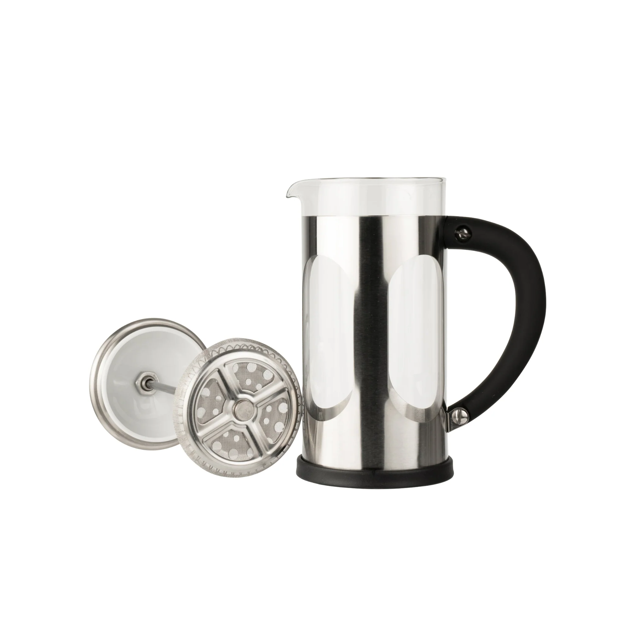 Siip Glass 3 Cup Cafetiere - Siip Infuso Stainless Steel Glass Cafetiere 3 Cup - Image 4