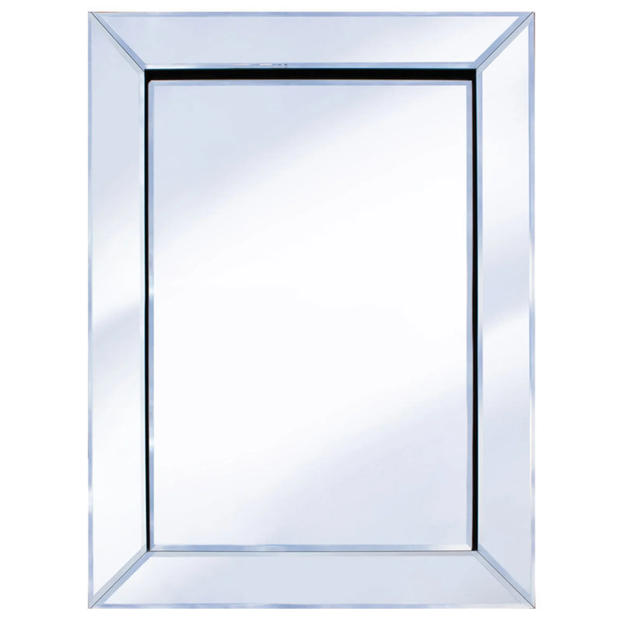 Small Square Silver Mirror - Classic Mirror 120X80