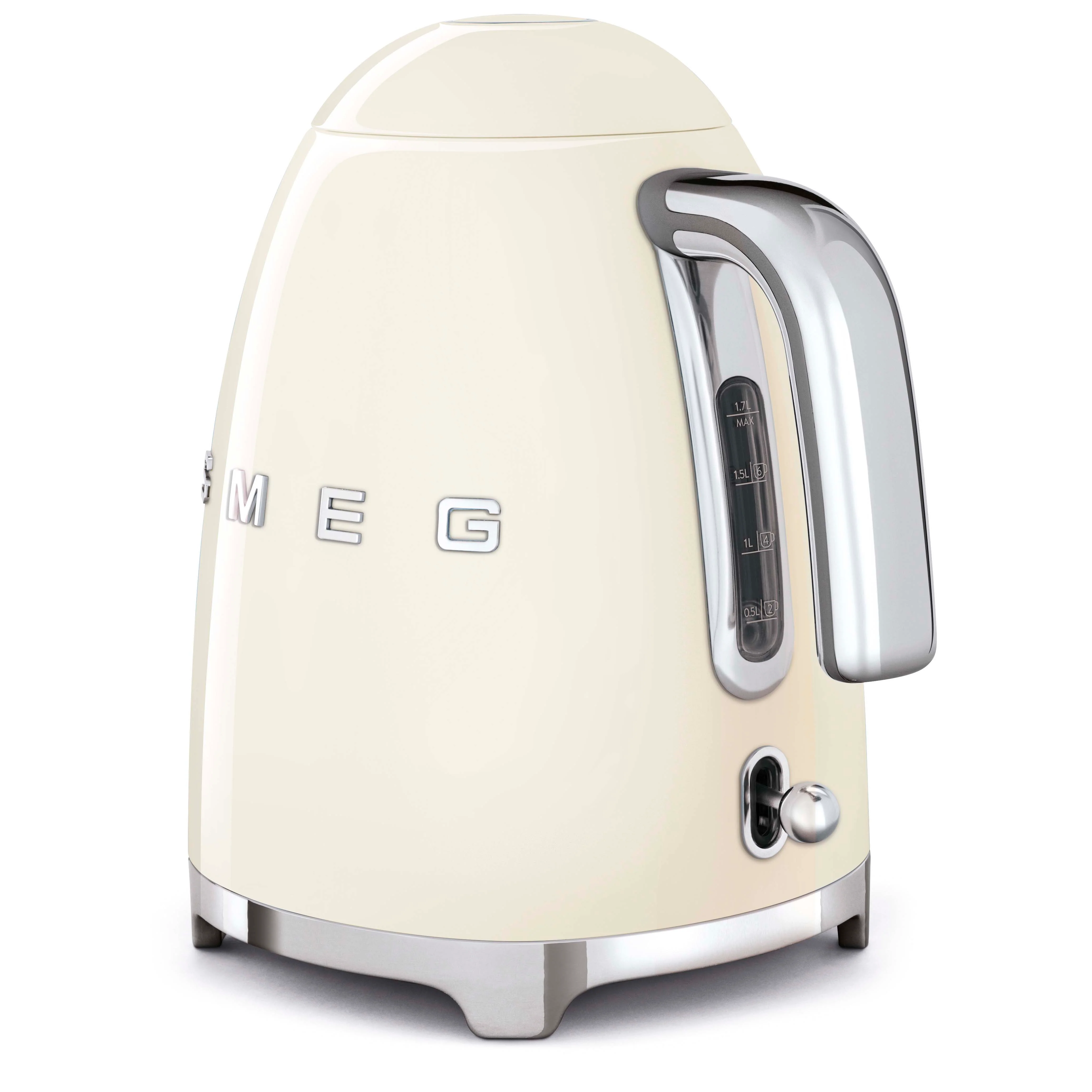 Smeg Cream Kettle - Smeg Kettle Cream 1.7L - Image 4
