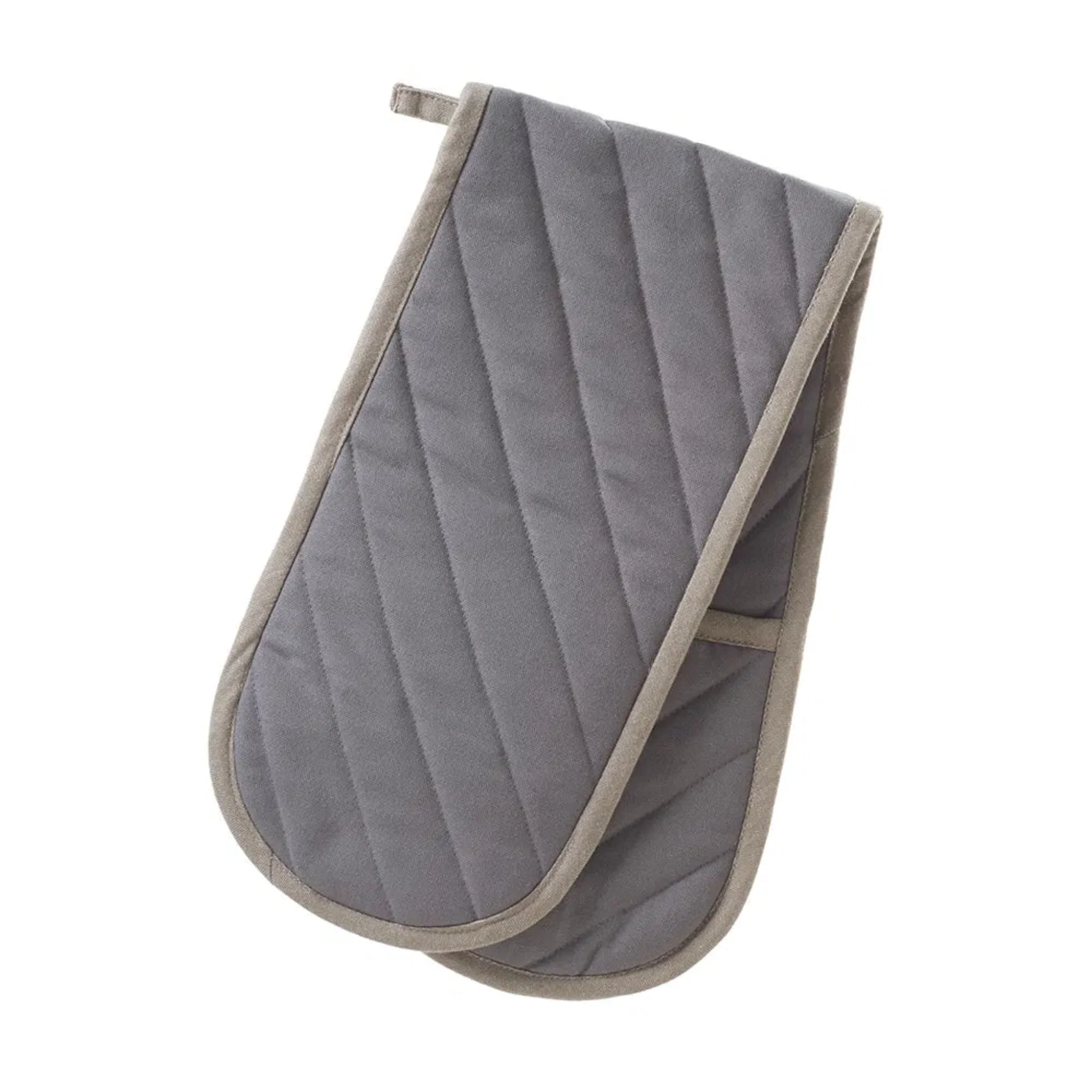 Smithfield Grey Double Oven Glove - Smithfield Grey Double Oven Glove