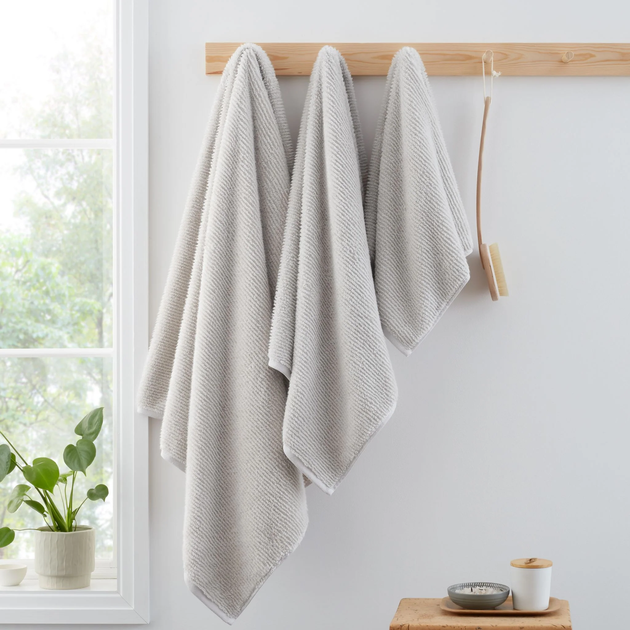 Bianca Soft Spa Towel Grey - Soft Spa Hand Towel Grey