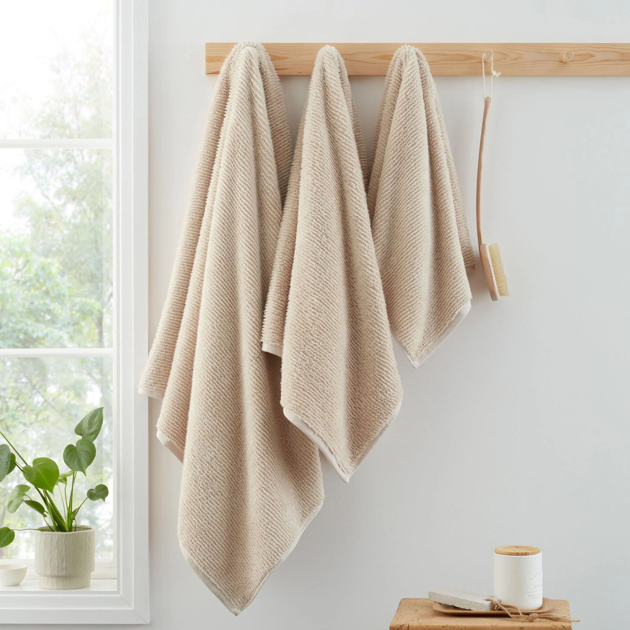 Bianca Soft Spa Towel Natural - Soft Spa Hand Towel Natural