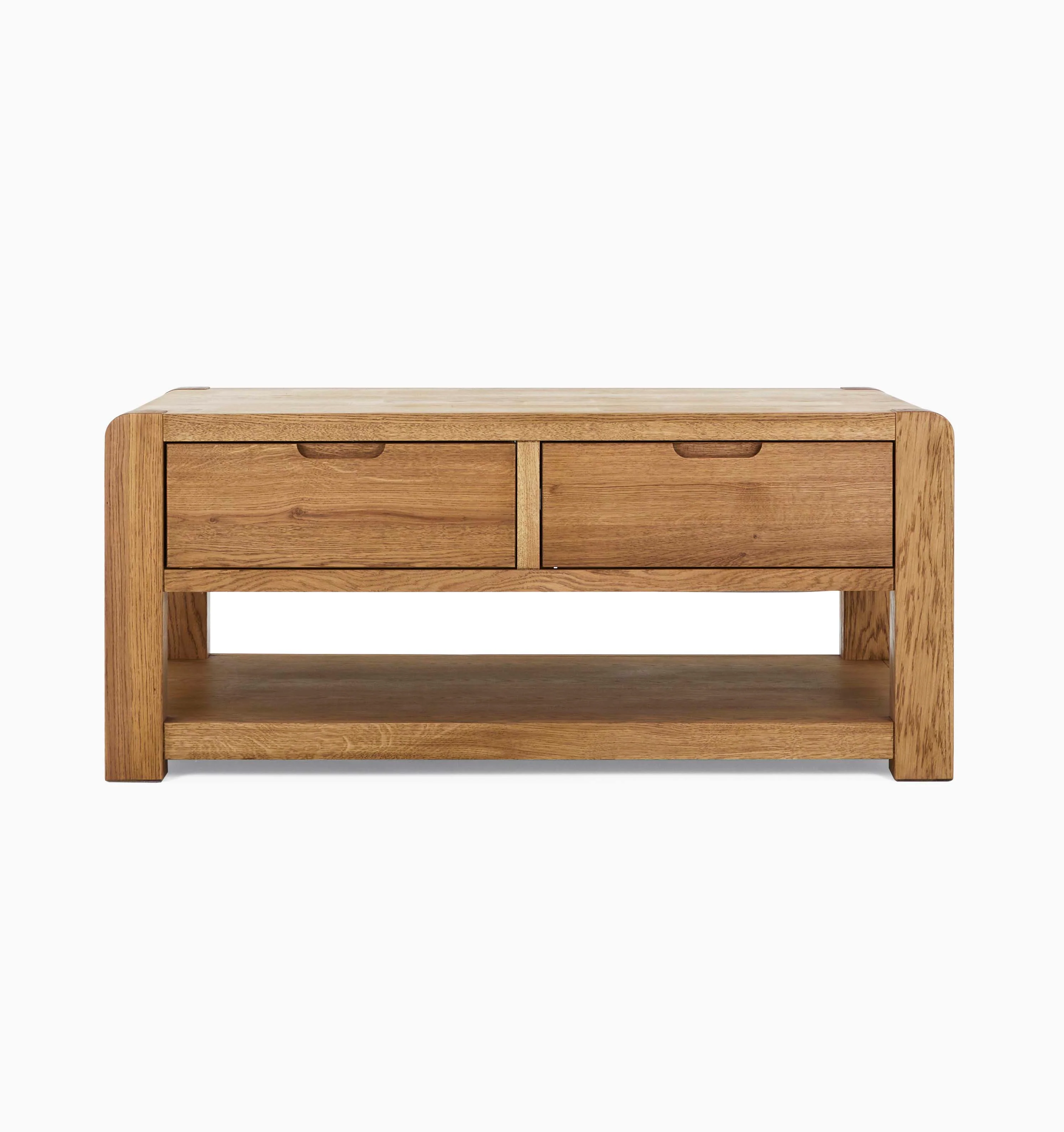 Solvi Coffee Table - Coffee Table Solid Oak / Oak Veneer