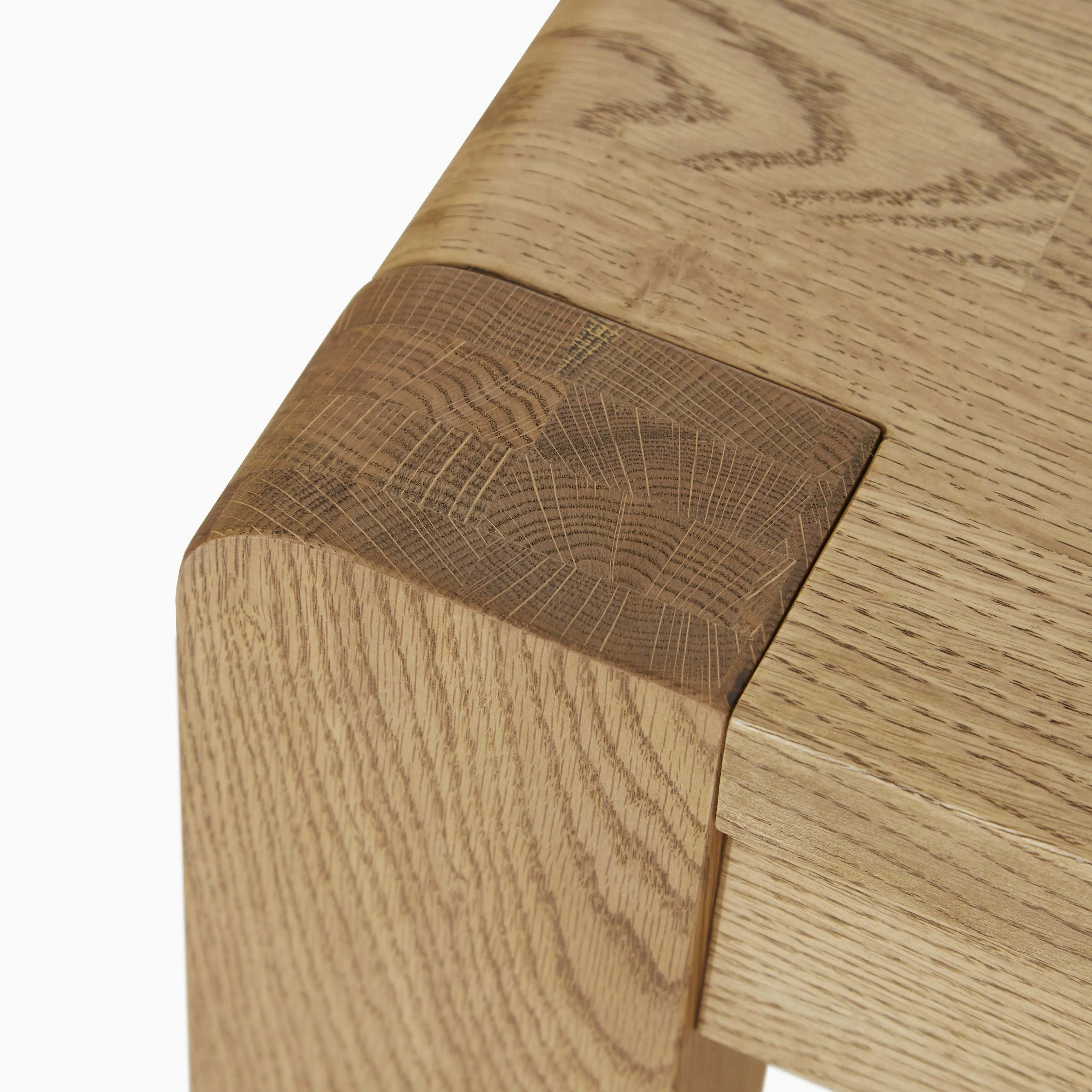 Solvi Extending Compact Dining Table - Compact Ext Dining Table 135/175cm Solid Oak / Oak Veneer - Image 5