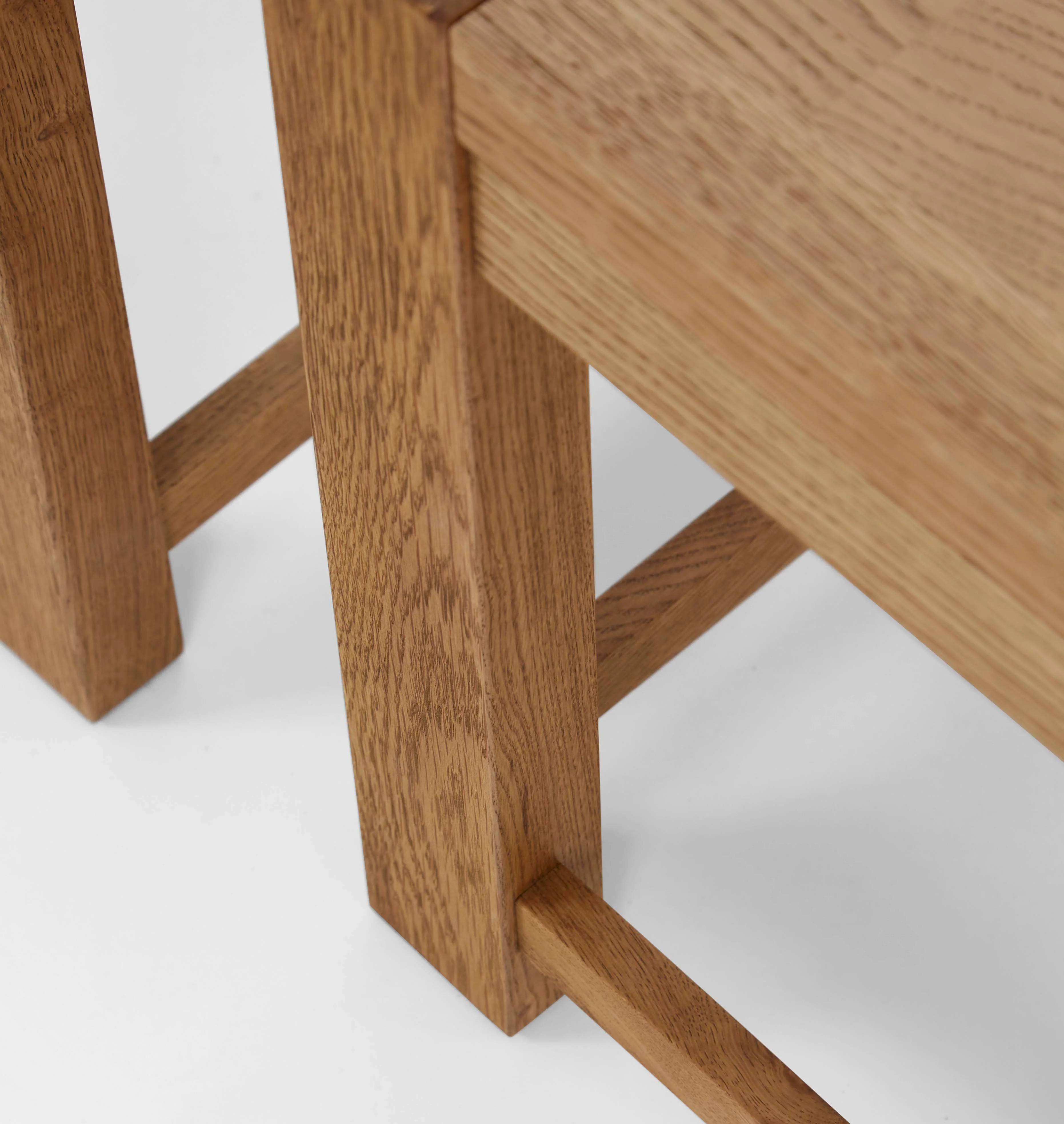 Solvi Next of Side Tables - Nest of Tables Solid Oak / Oak Veneer - Image 6