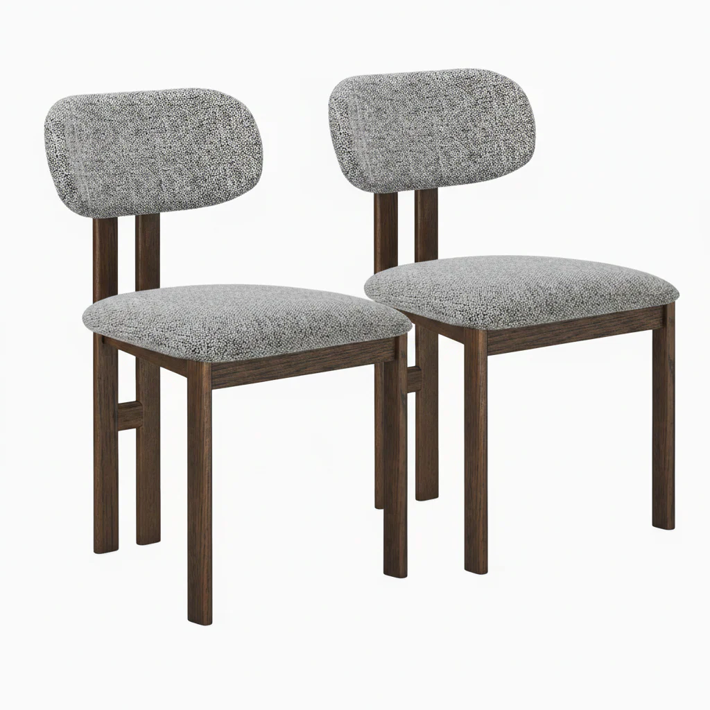 Sonoma Pair of Oak Dining Chairs - Dining Armchair - Pair Oak