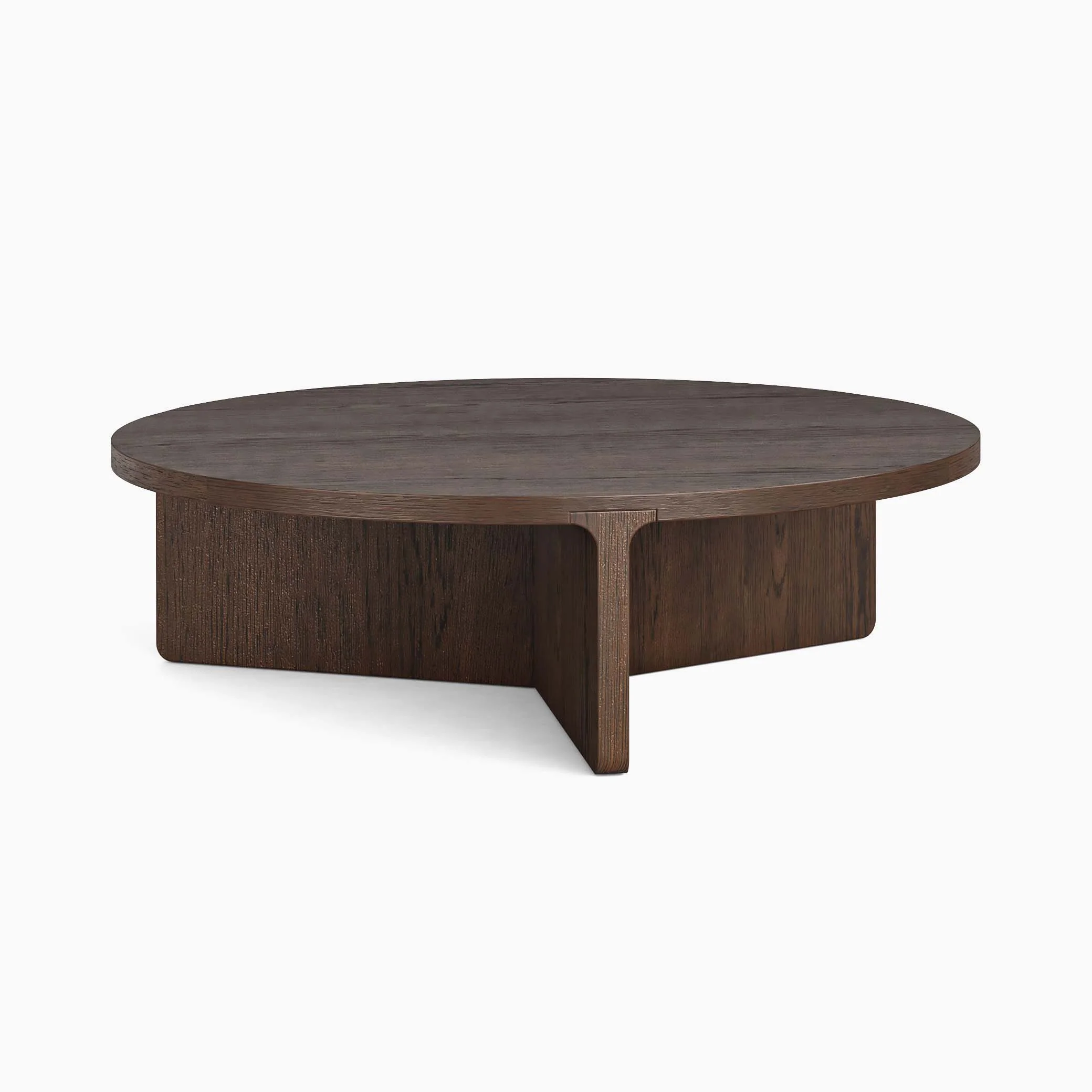 Sonoma Round Coffee Table - Round Coffee Table Oak - Image 3