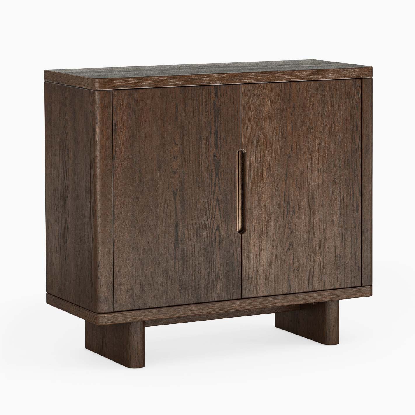 Sonoma Sideboard - Shoe Storage Oak
