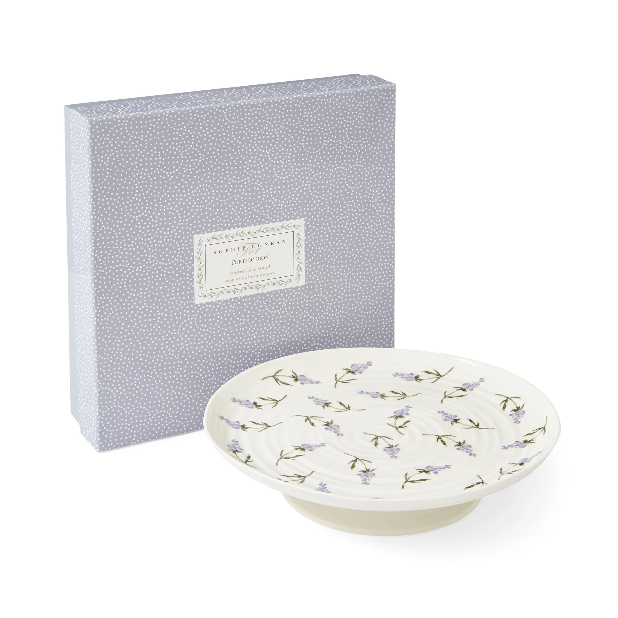 Sophie Conran Lavendula Footed Cake Plate - Image 2