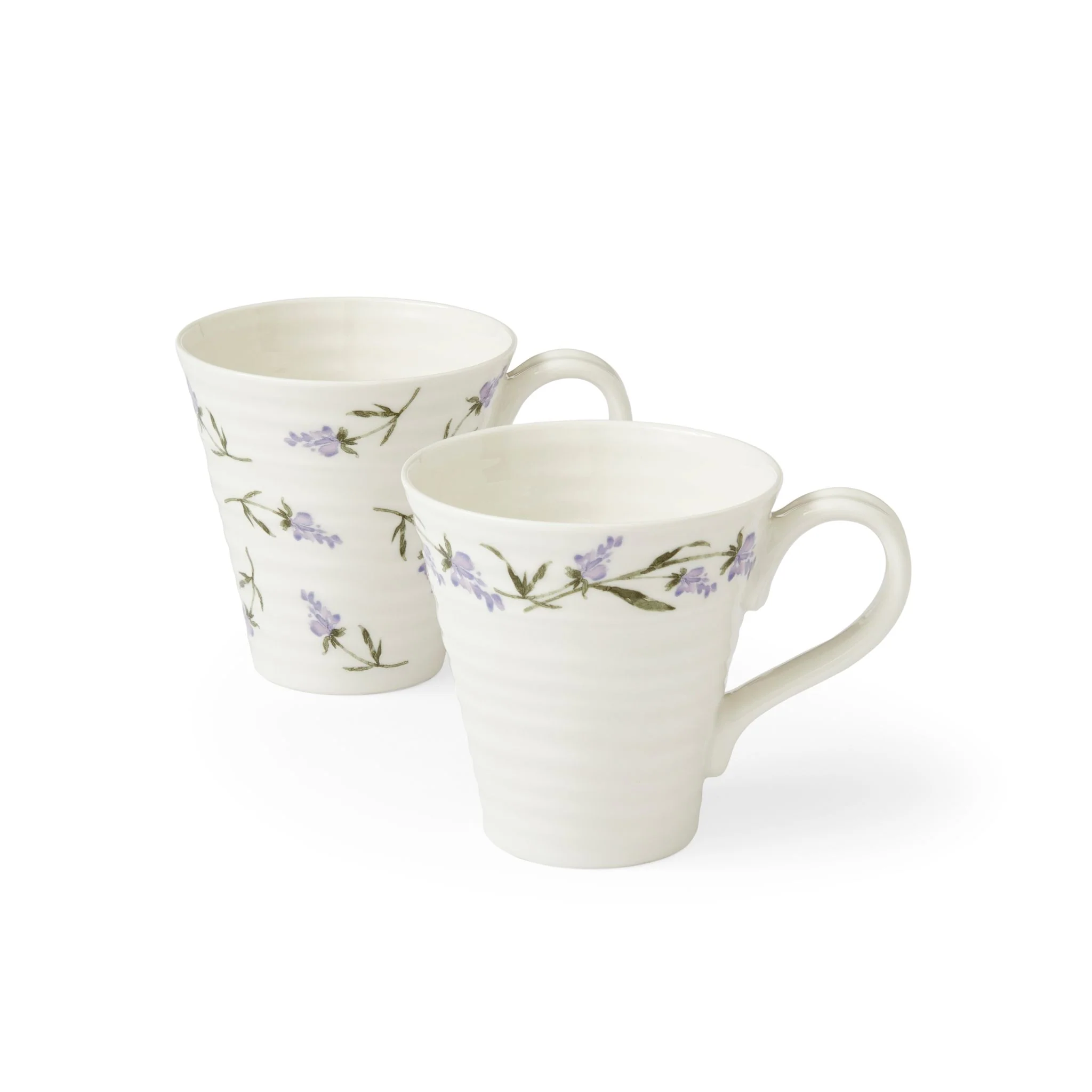 Sophie Conran Lavendula Mugs Set Of 2 - SC Lavendula Mugs Set Of 2 - Image 2