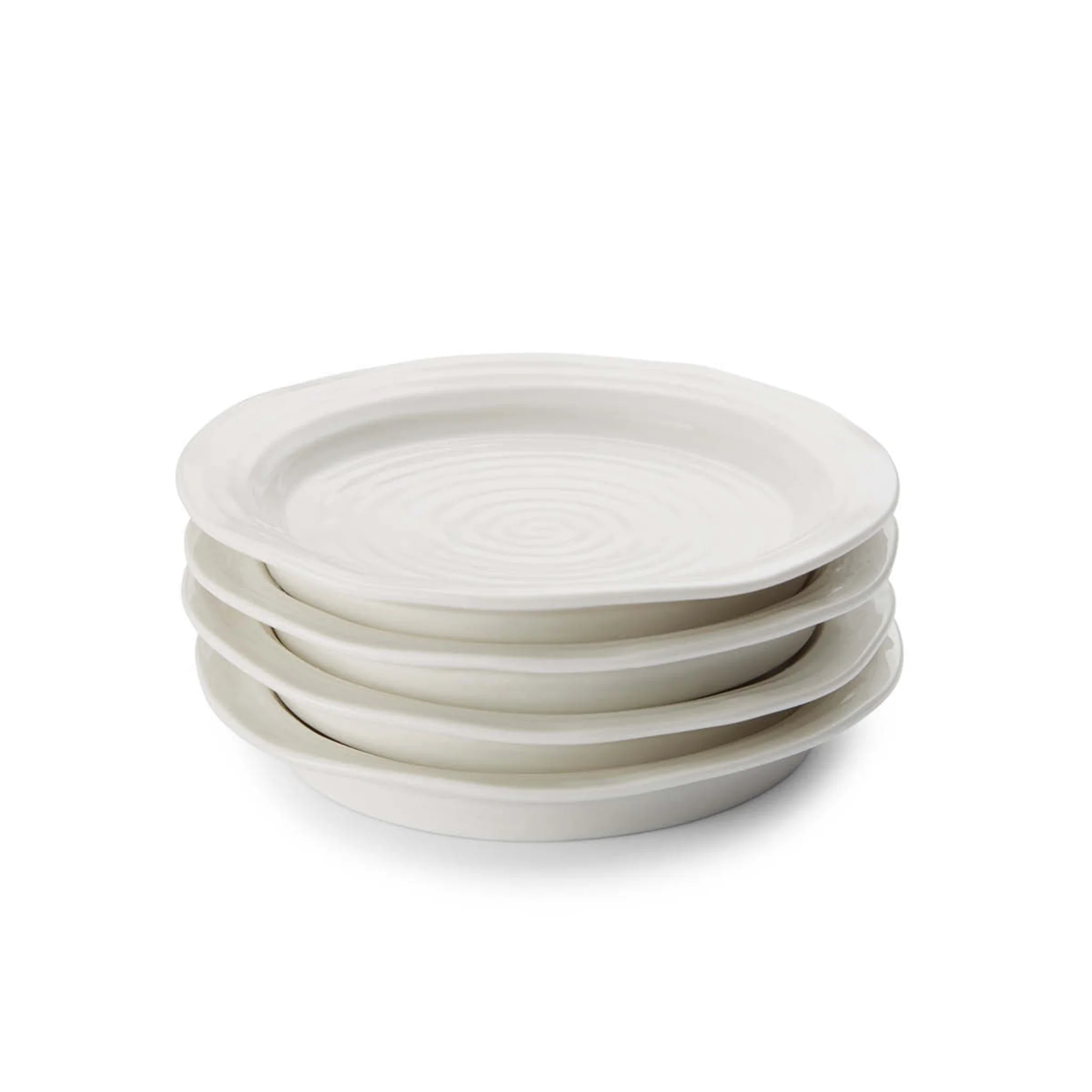 Sophie Conran White Set Of 4 Side Plates - SC White Dinner Plate 6 Inch Set of 4 - Image 3