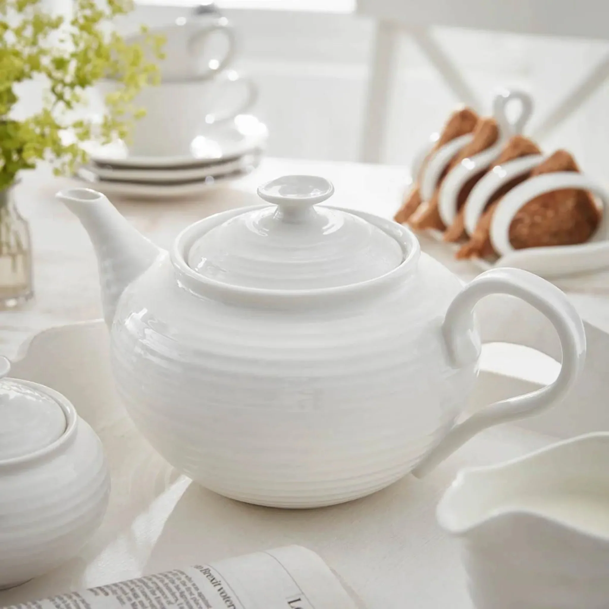 Sophie Conran White Teapot - SC White Teapot 2 Pint
