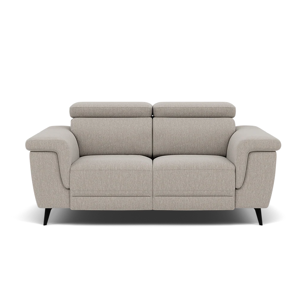 Sparta 2 Seater Recliner Sofa - 2 Str W/ 2 Power Recliner W/ 2 Power Headrest Fabric - Power with Power Headrest & USB - Image 10