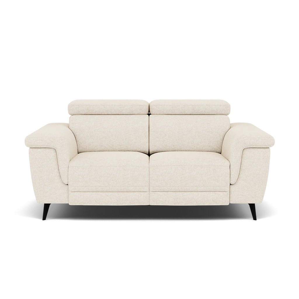 Sparta 2 Seater Recliner Sofa - 2 Str W/ 2 Power Recliner W/ 2 Power Headrest Fabric - Power with Power Headrest & USB - Image 4