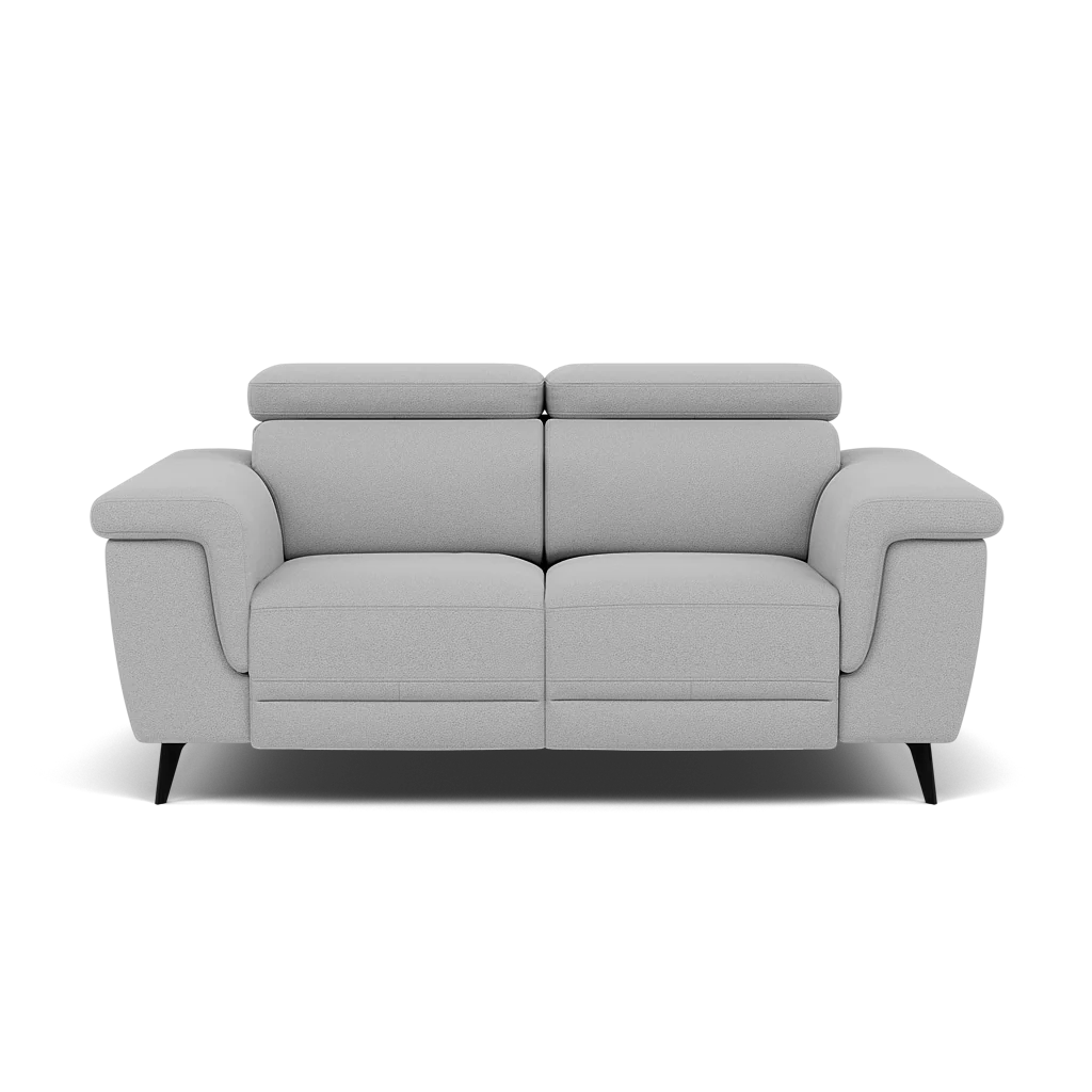 Sparta 2 Seater Recliner Sofa - 2 Str W/ 2 Power Recliner W/ 2 Power Headrest Fabric - Power with Power Headrest & USB - Image 6