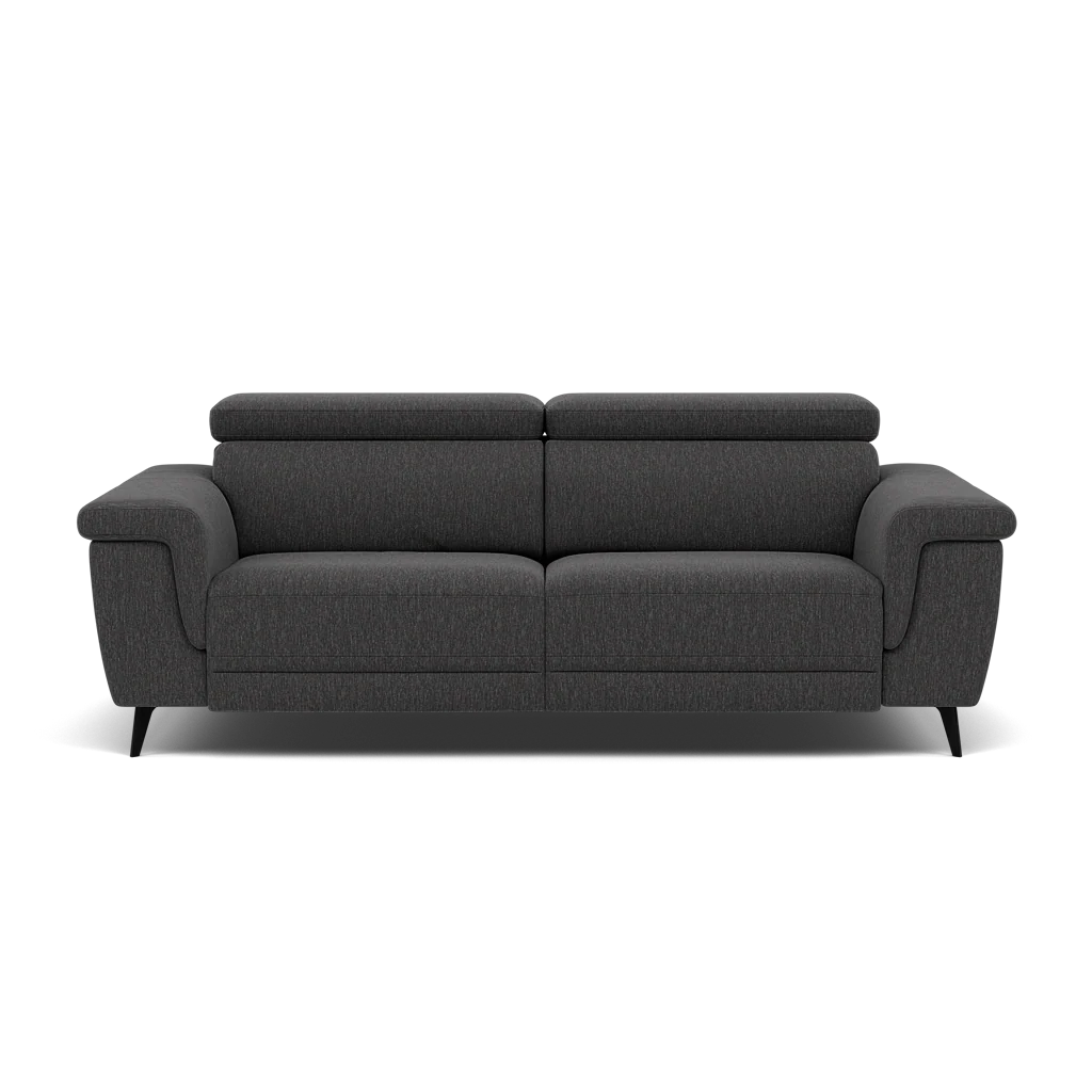 Sparta 3 Seater Recliner Sofa - 3 Str W/ 2 Power Recliner W/ 2 Power Headrest Fabric - Power with Power Headrest & USB - Image 7