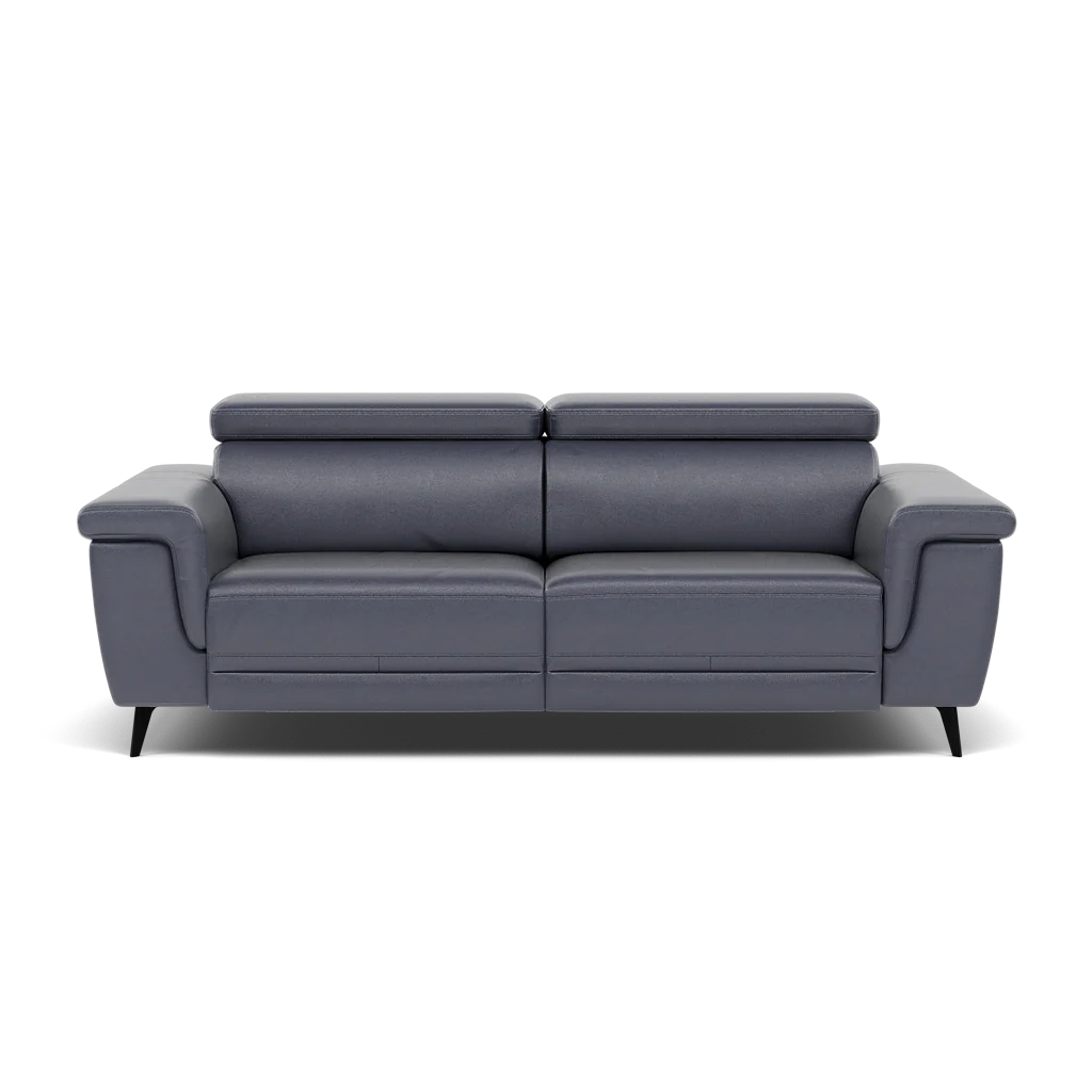 Sparta 3 Seater Recliner Sofa - 3 Str W/ 2 Power Recliner W/ 2 Ratchet Headrest Cat NL/O/S - Power with Manual Headrest