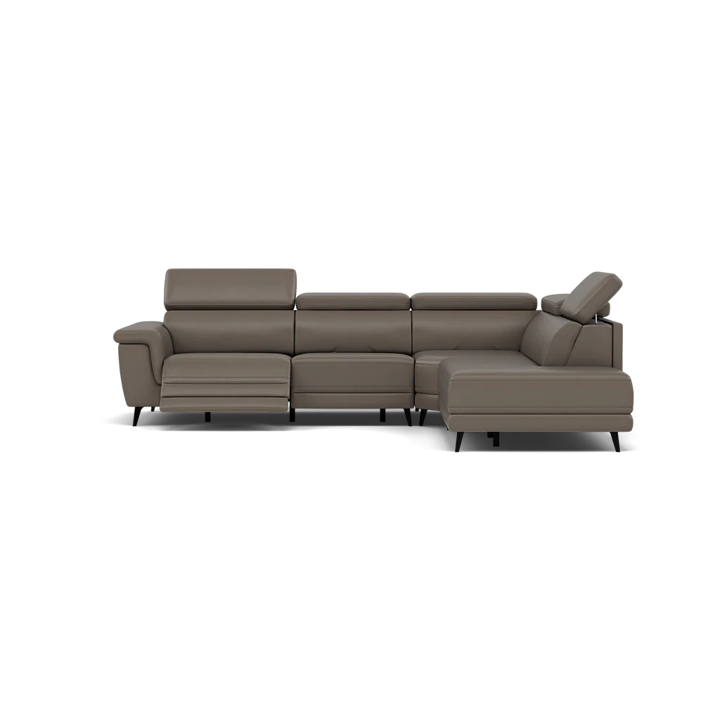 Sparta Corner Recliner Sofa - Combination 4 - Right Hand Facing Sofa Corner Group (Two Motors) Cat M/S - Right Hand Facing - Power with Power Headrest & USB - Image 5