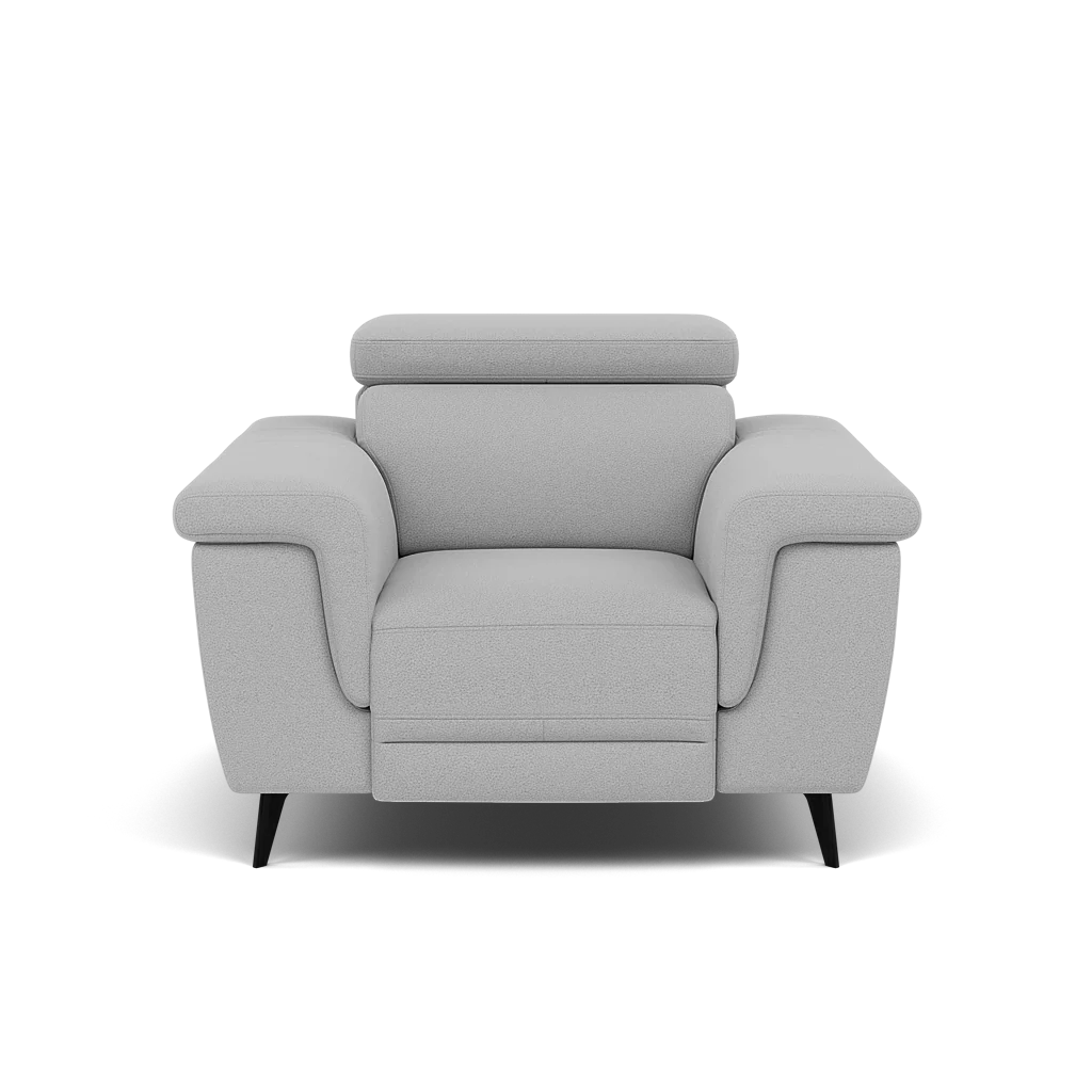 Sparta Recliner Armchair - Chair W/ Power Recliner W/ Power Headrest Fabric - Power with Power Headrest & USB - Image 6