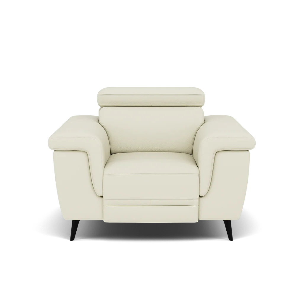 Sparta Recliner Armchair - Chair W/ Power Recliner W/ Ratchet Headrest Cat M/S - Power with Manual Headrest - Image 3