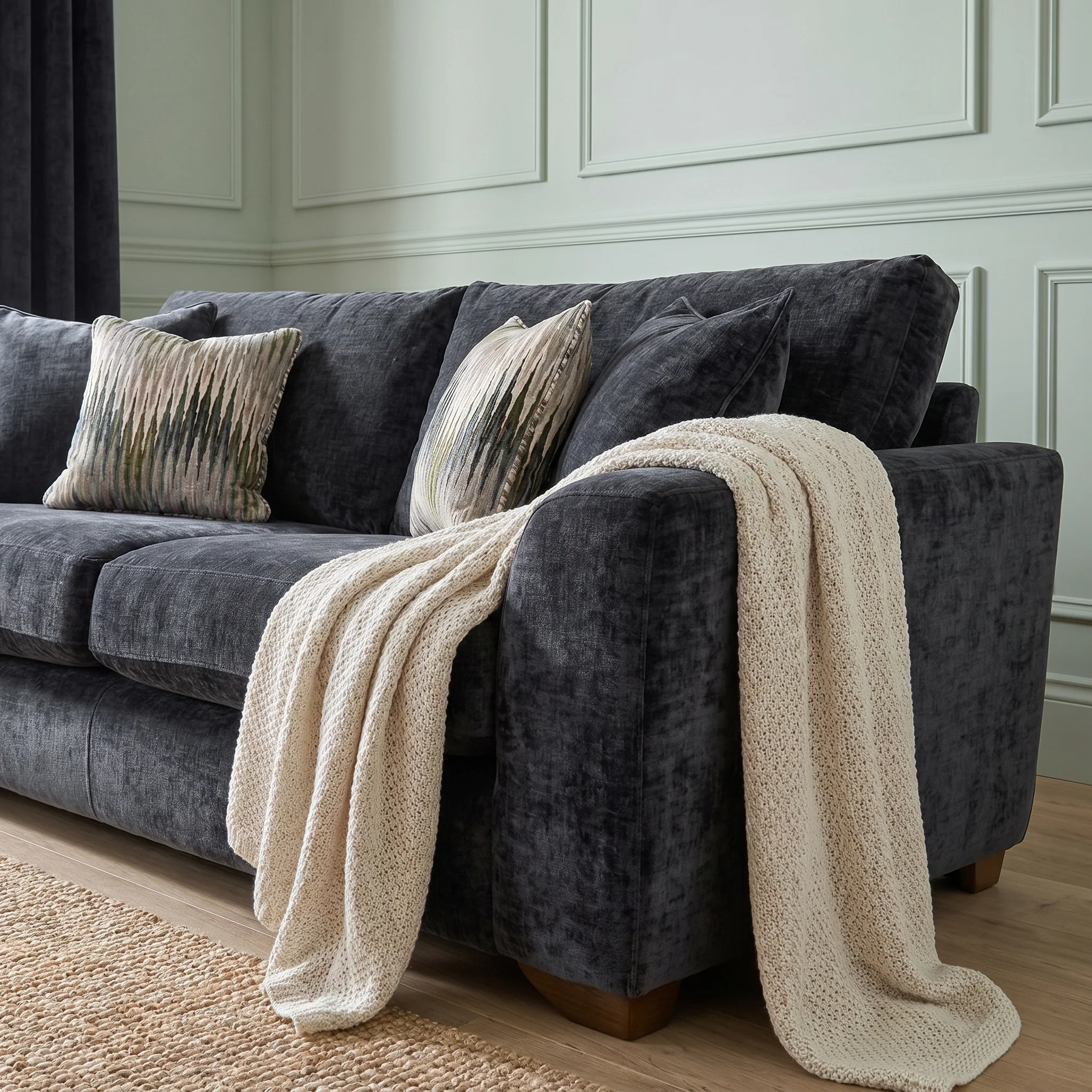 Stafford 3 Seater Sofa - 3 Seater Sofa Fabric - Image 4
