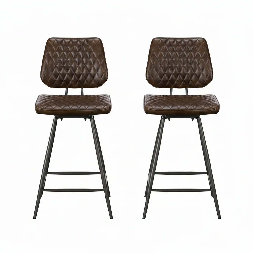 Starley Dark Brown Bar Stool - Bar Stool Dark Brown