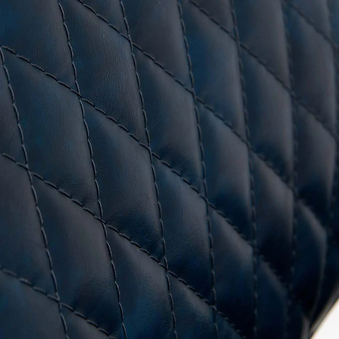 Starley Pair of Dark Blue Dining Chairs - Dining Chair - Pair Dark Blue - Image 3