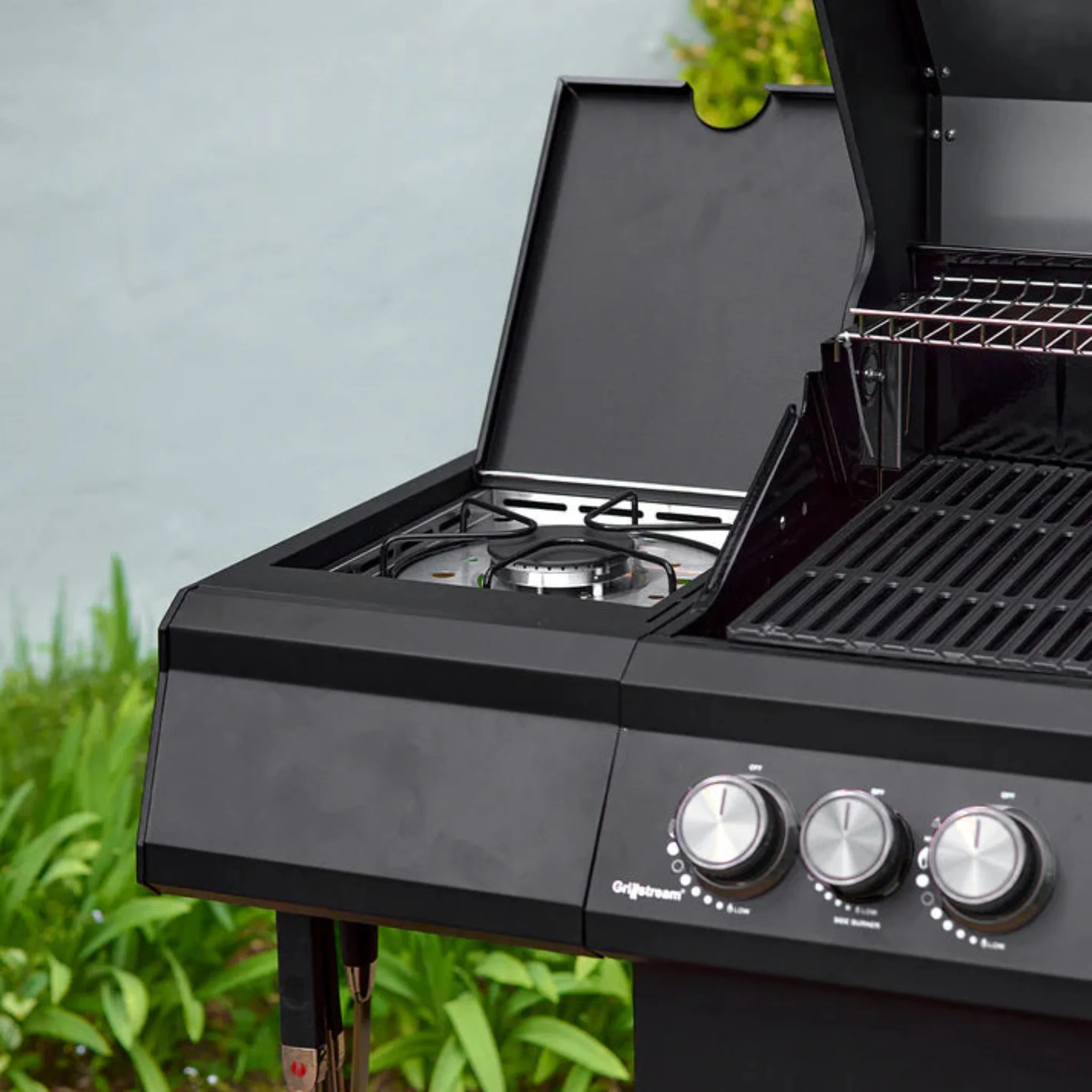 Grillstream Stealth 6 Burner With Side Burner Black - Stealth 6 Burner with Side Burner - Black - Image 3