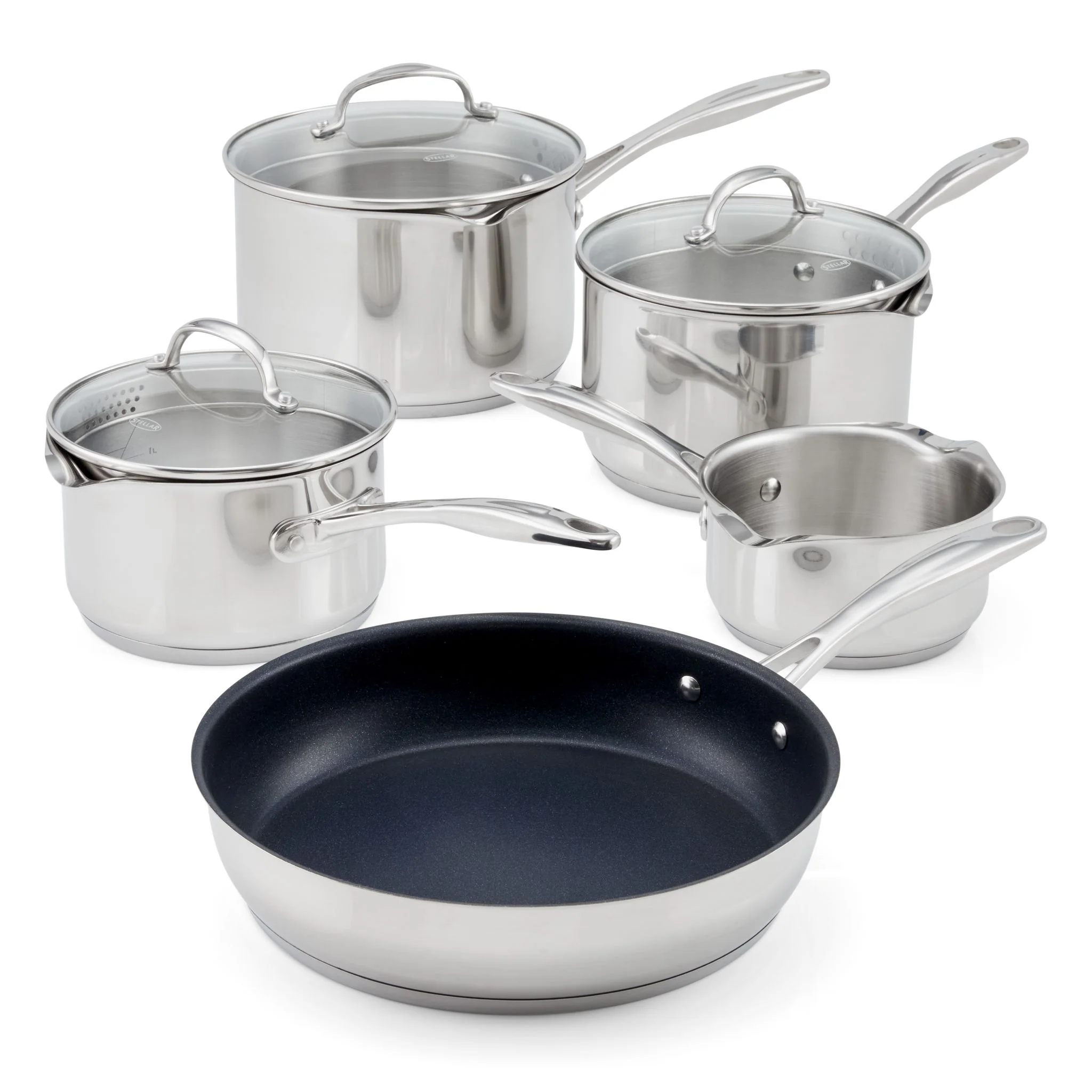 Stellar Profile 5 Piece Saucepan Set - Stellar Profile Saucepan 5Pce