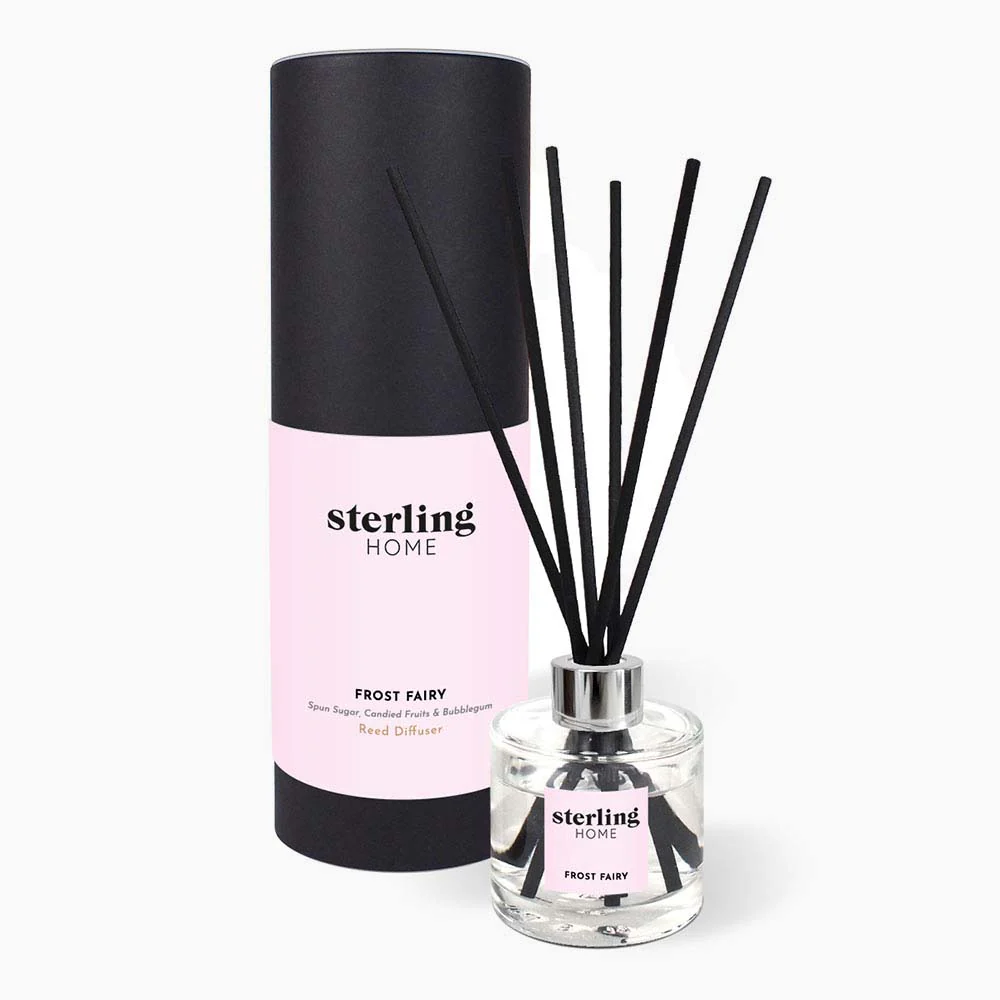 Sterling Home Fragrance Frosty Fairy Reed Diffuser - 100mL Reed Diffuser Frosty Fairy - Image 3